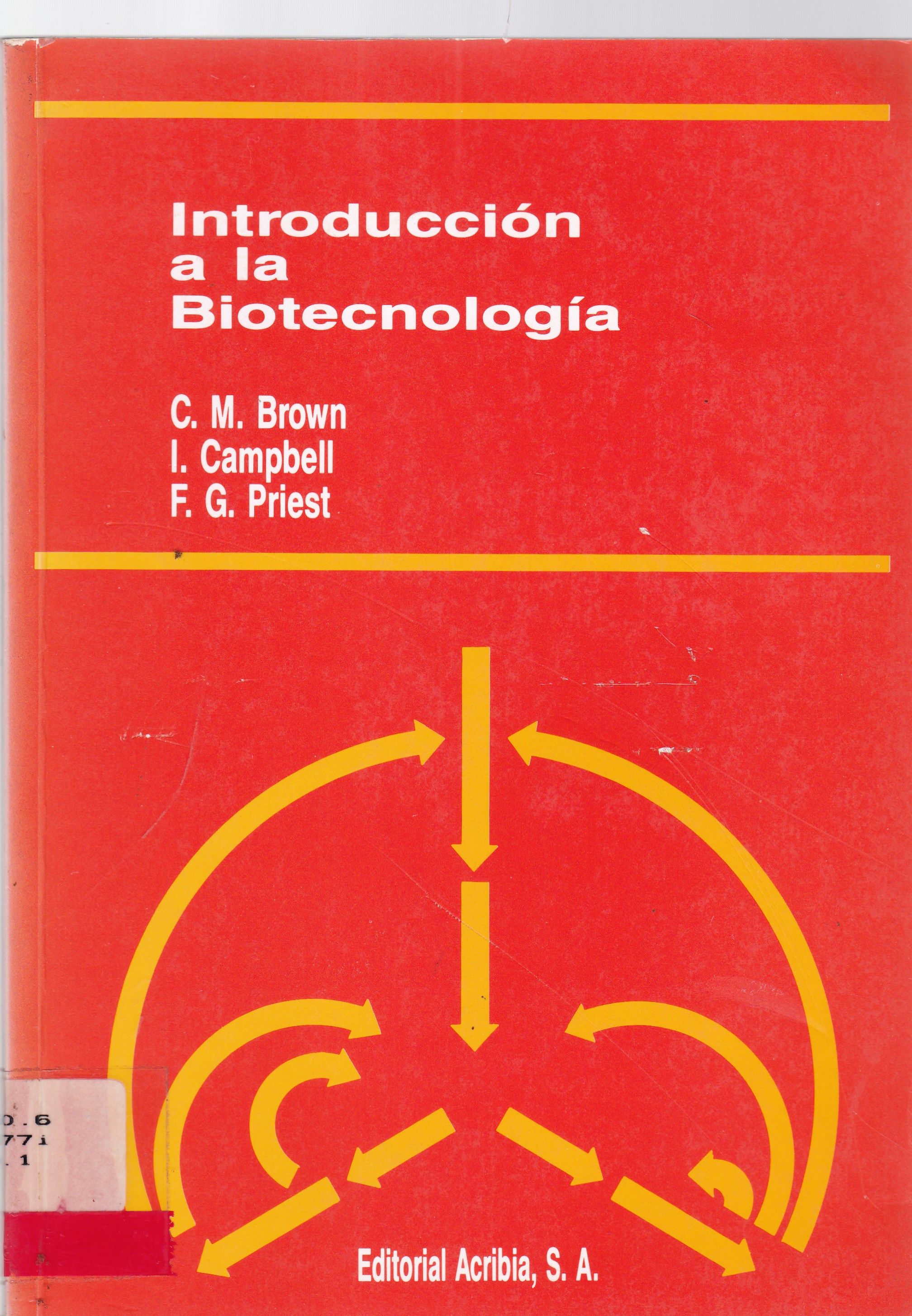 INTRODUCCIÓN A LA BIOTECNOLOGIA