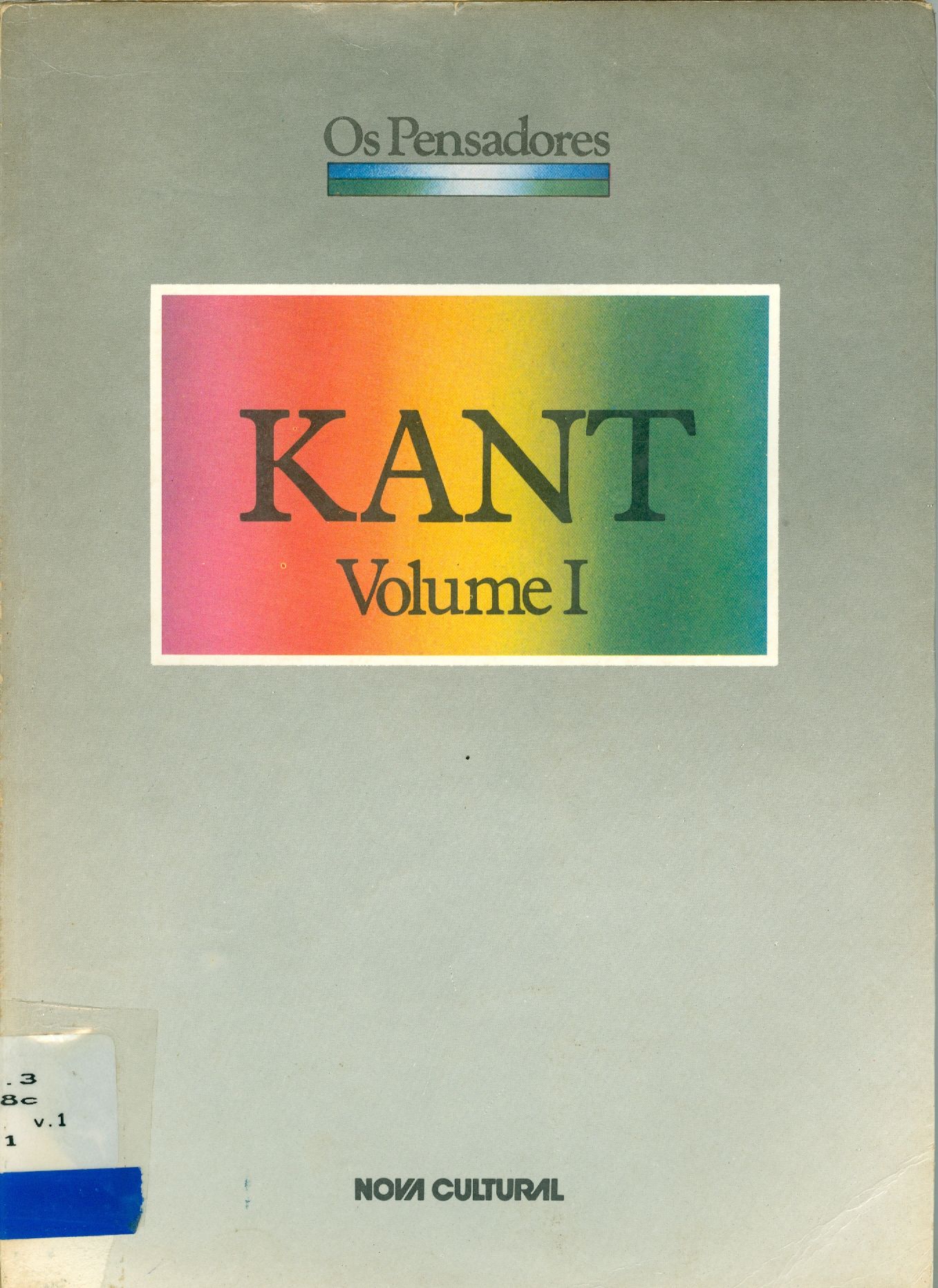 CRÍTICA DA RAZÃO PURA - V. 1