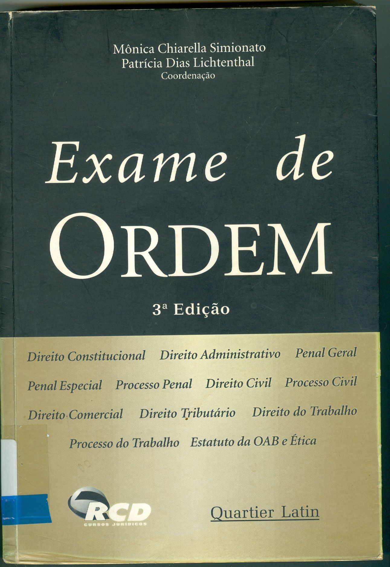 EXAME DA ORDEM: TEORIA