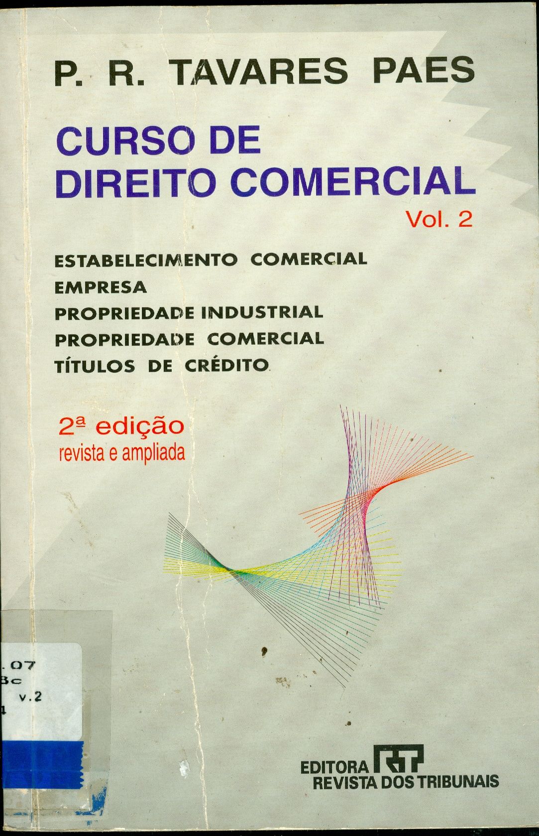 CURSO DE DIREITO COMERCIAL - V. 2 
