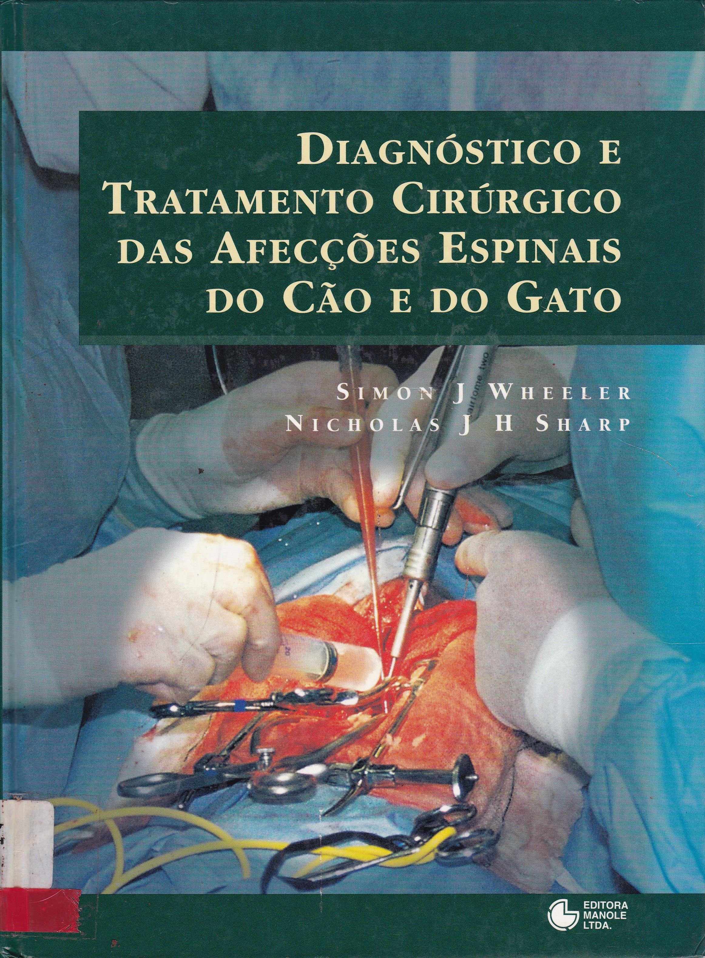 DIAGNÓSTICO TRATAMENTO CIRÚRGICO DAS AFECÇÕES ESPINAIS DO CÃO E DO GATO