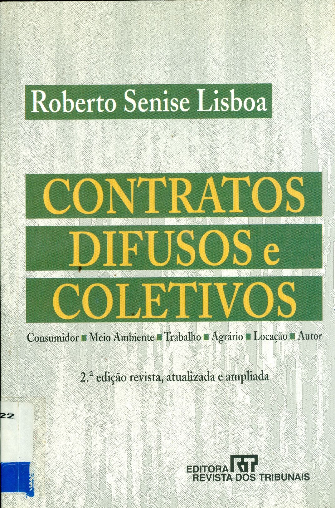 CONTRATOS DIFUSOS E COLETIVOS