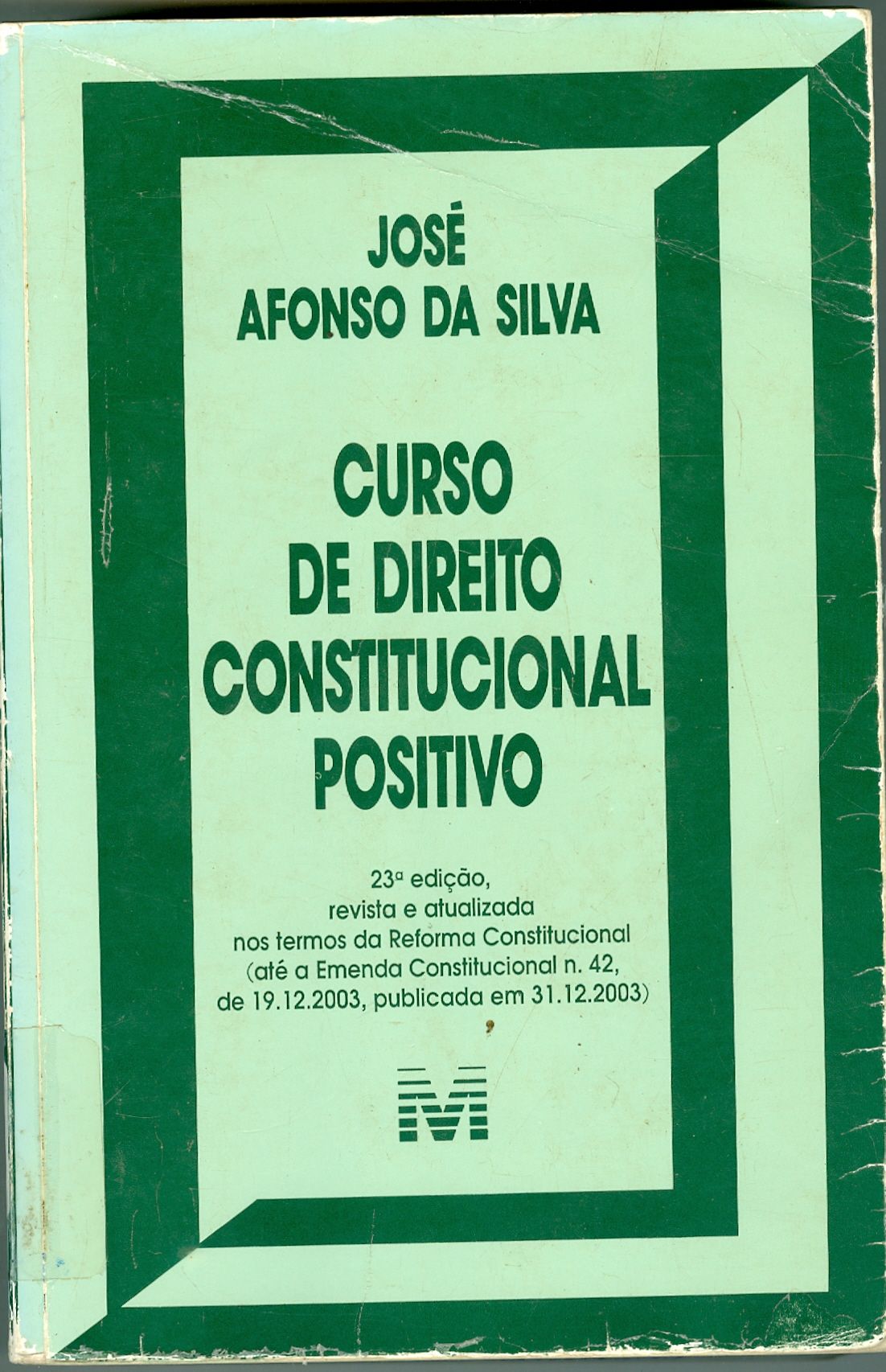 CURSO DE DIREITO CONSTITUCIONAL POSITIVO 