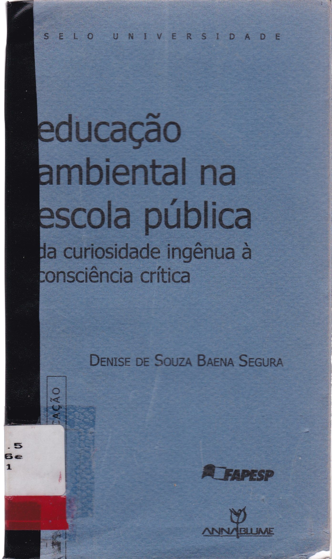 EDUCAÇÃO AMBIENTAL NAS ESCOLA PÚBLICA: DA CURIOSIDADE INGÊNUA A CONSCIÊNCIA CRÍTICA
