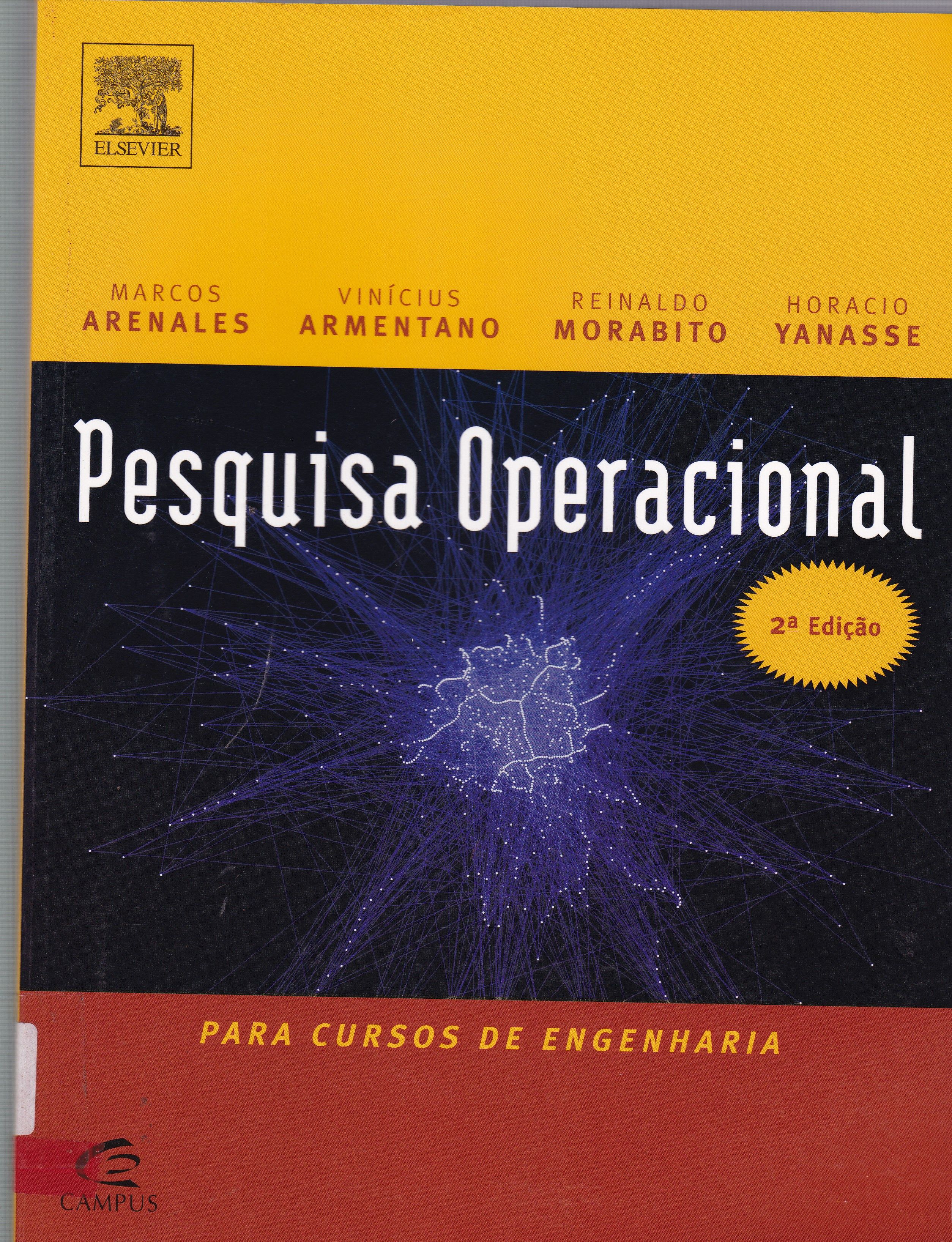 PESQUISA OPERACIONAL PARA CURSOS DE ENGENHARIA