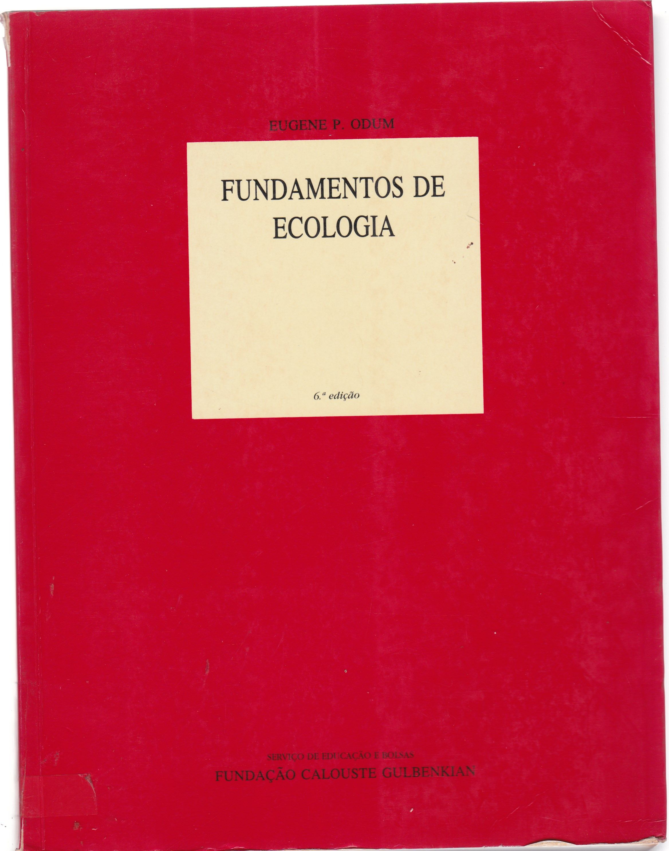 FUNDAMENTOS DE ECOLOGIA 