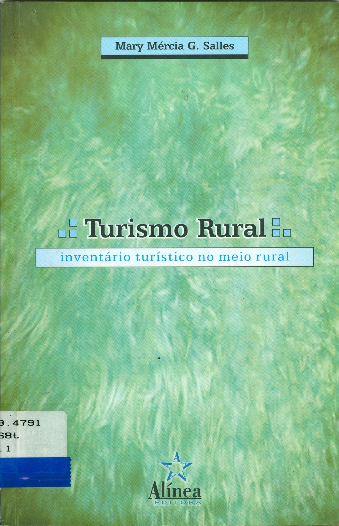 TURISMO RURAL: INVENTÁRIO TURÍSTICO NO MEIO RURAL