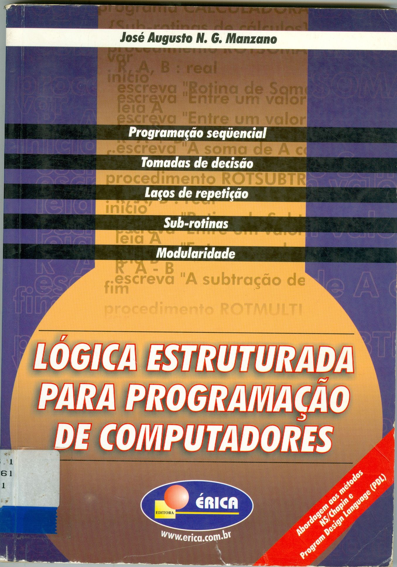 LÓGICA ESTRUTURADA PARA PROGRAMAÇÃO DE COMPUTADORES