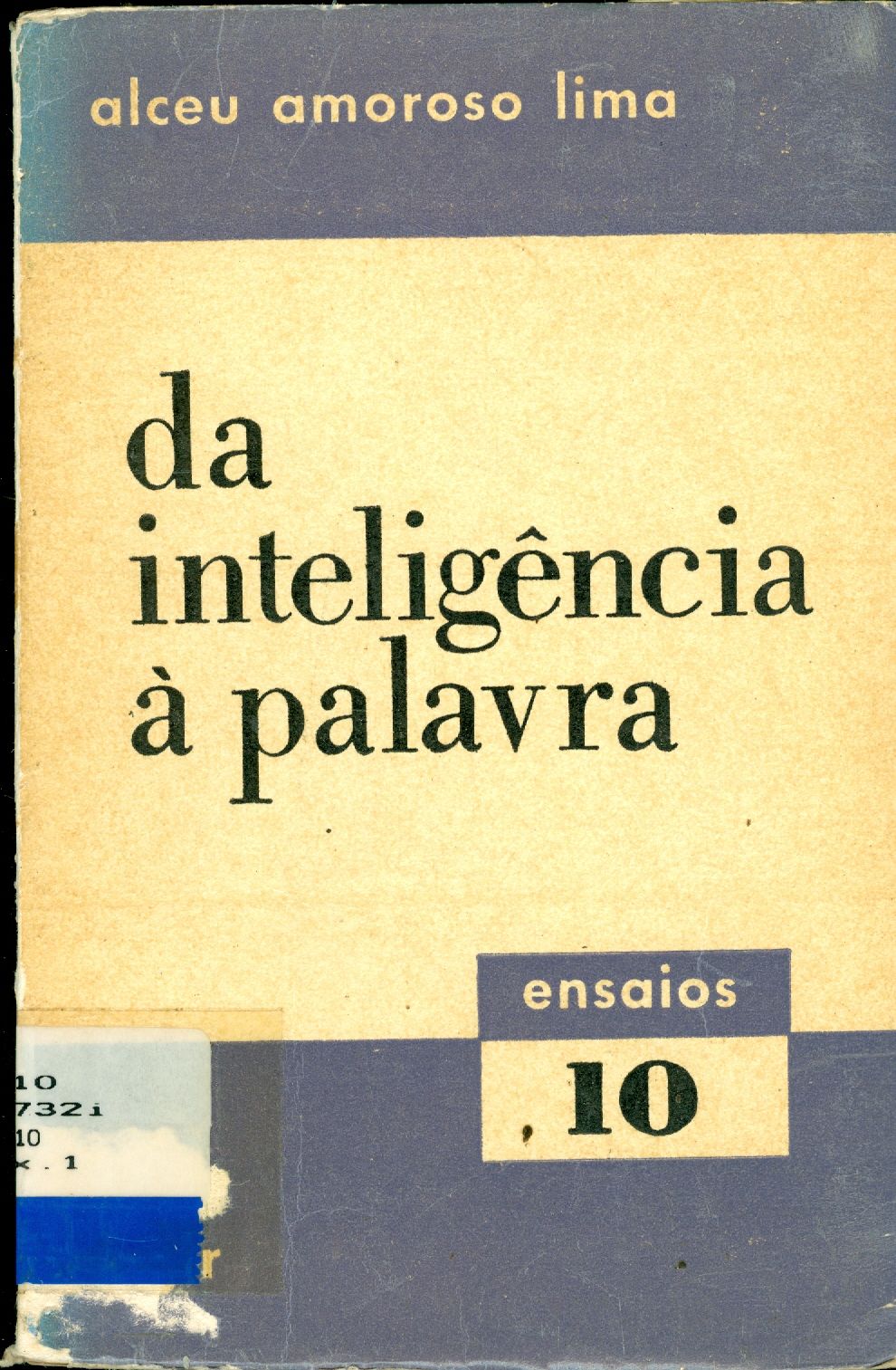 DA INTELIGÊNCIA A PALAVRA - V. 10