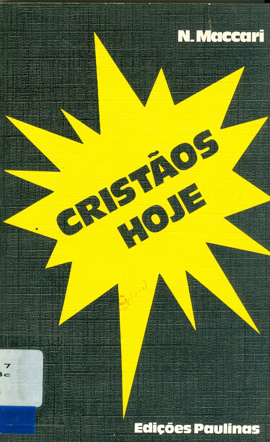 CRISTÃOS HOJE, CATECISMO PARA ADULTOS