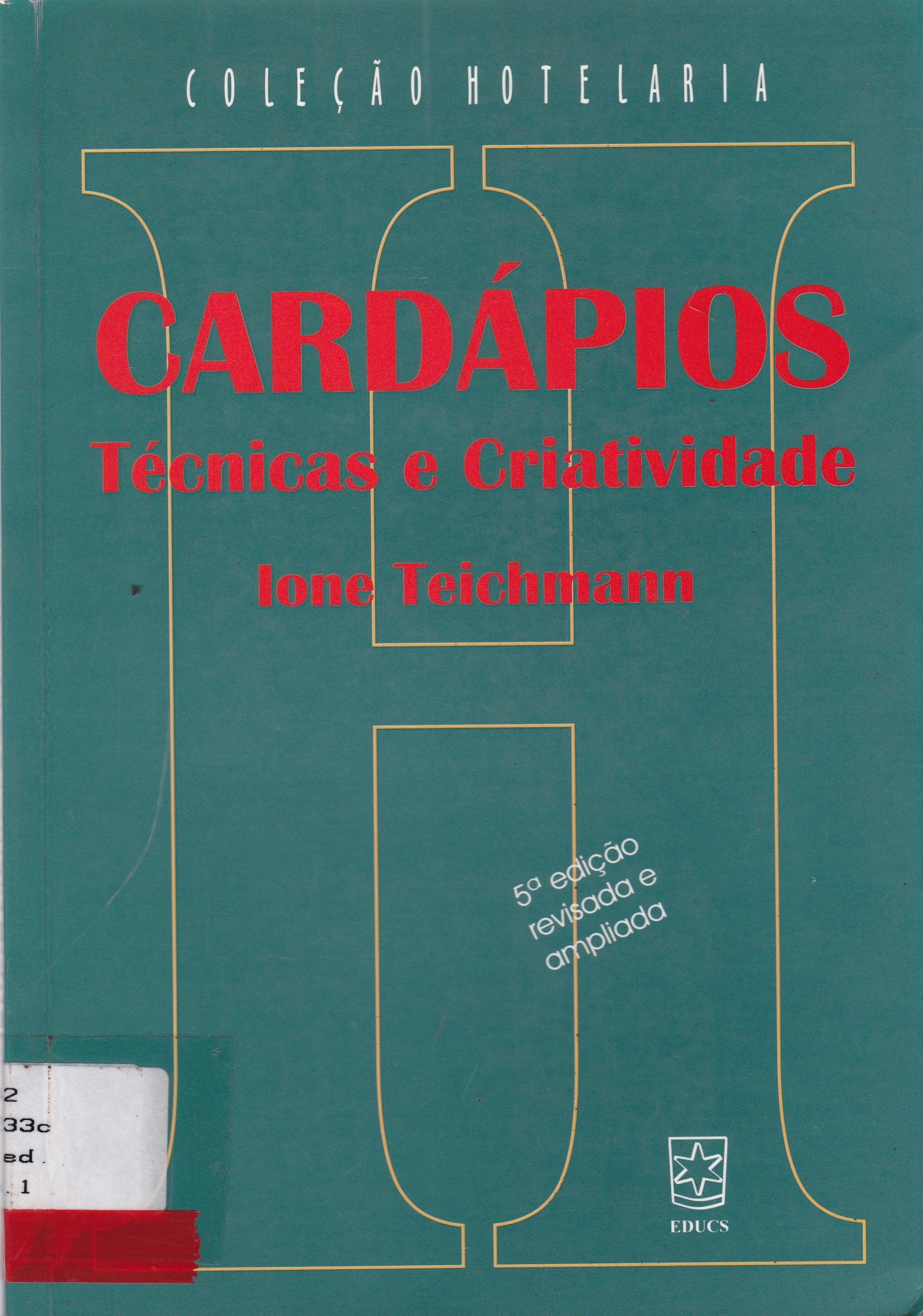 CARDÁPIOS: TÉCNICAS E CRIATIVIDADE 