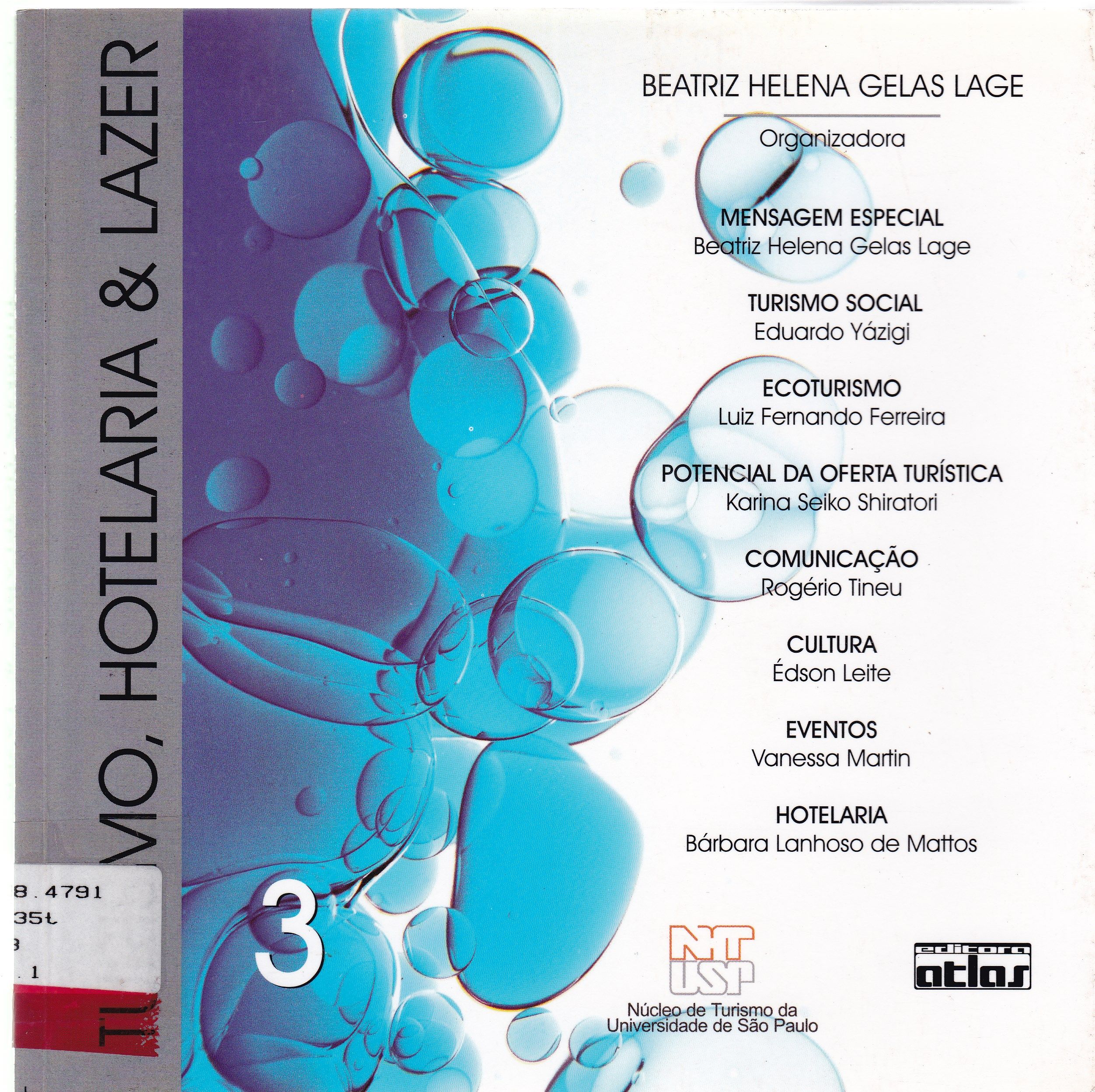 TURISMO, HOTELARIA E LAZER - V. 3