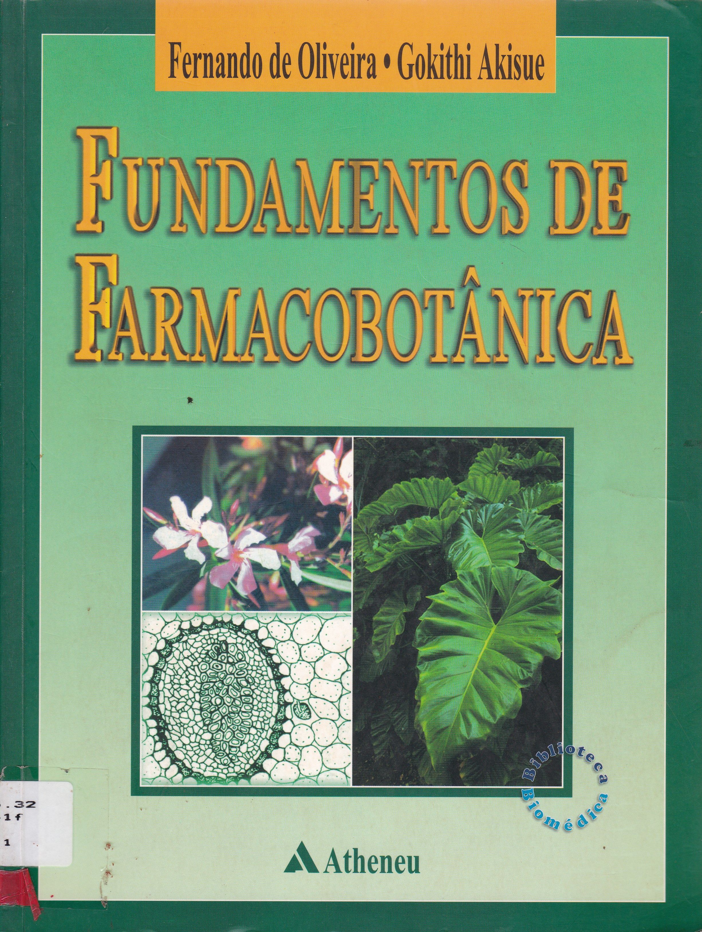 FUNDAMENTOS DE FARMACOBOTÂNICA 