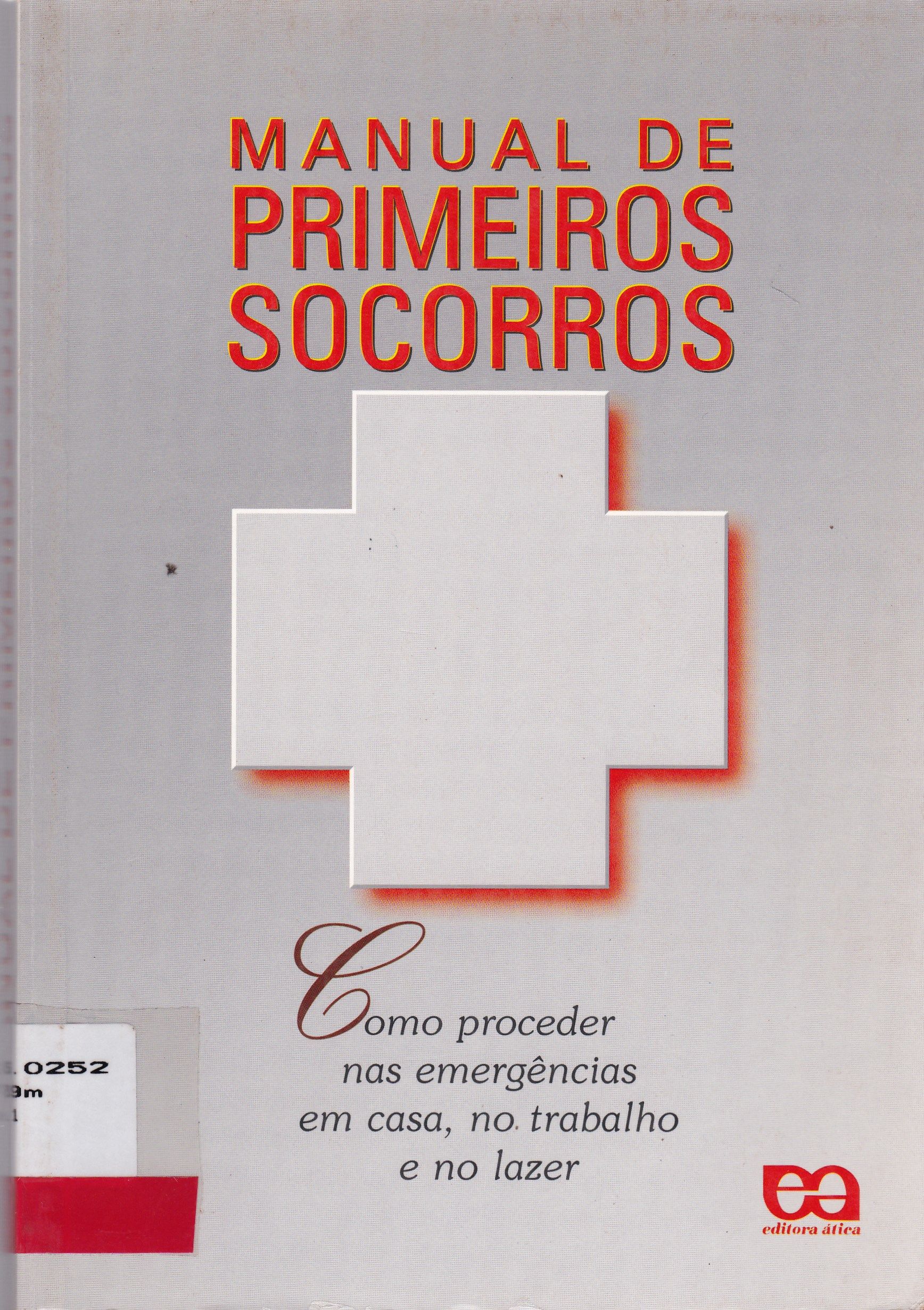 MANUAL DE PRIMEIROS SOCORROS