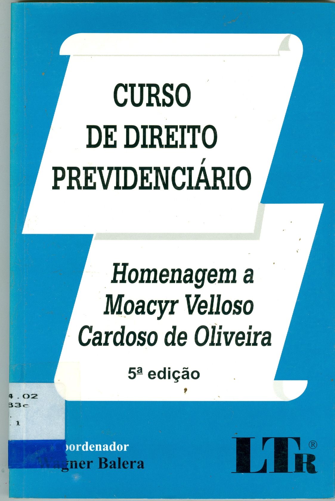 CURSO DE DIREITO PREVIDENCIÁRIO 