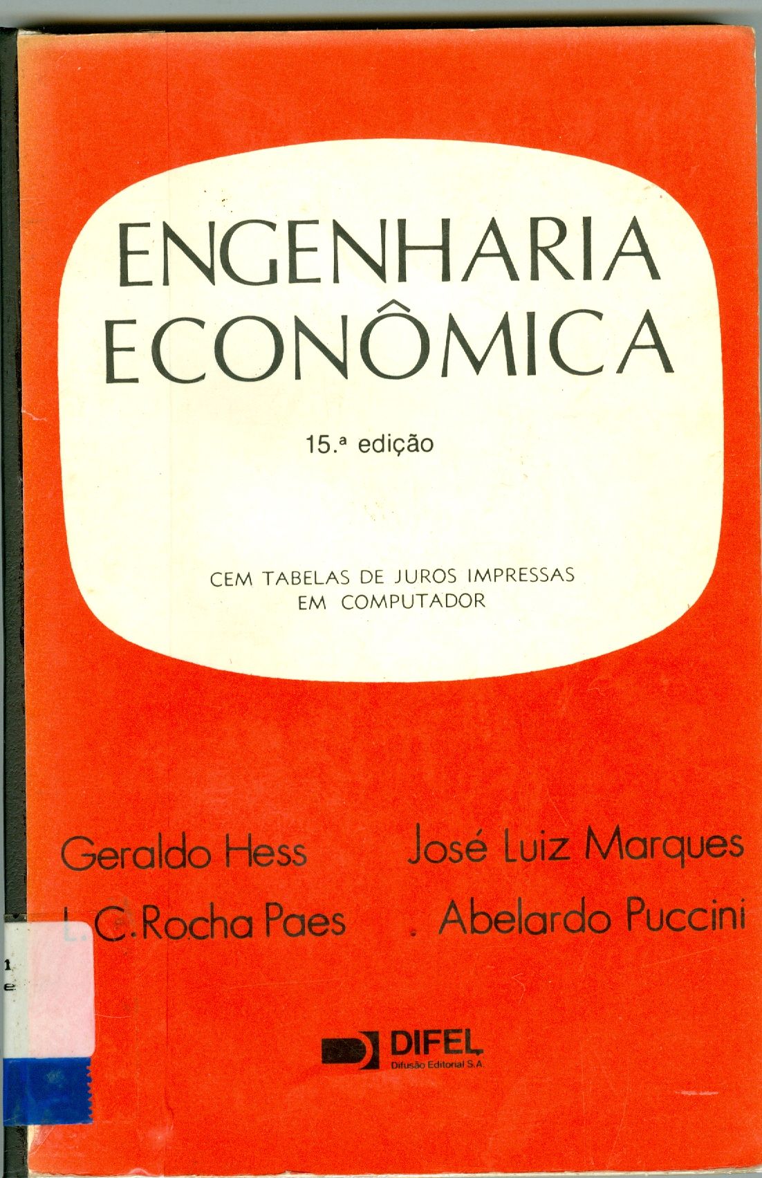 ENGENHARIA ECONÔMICA 