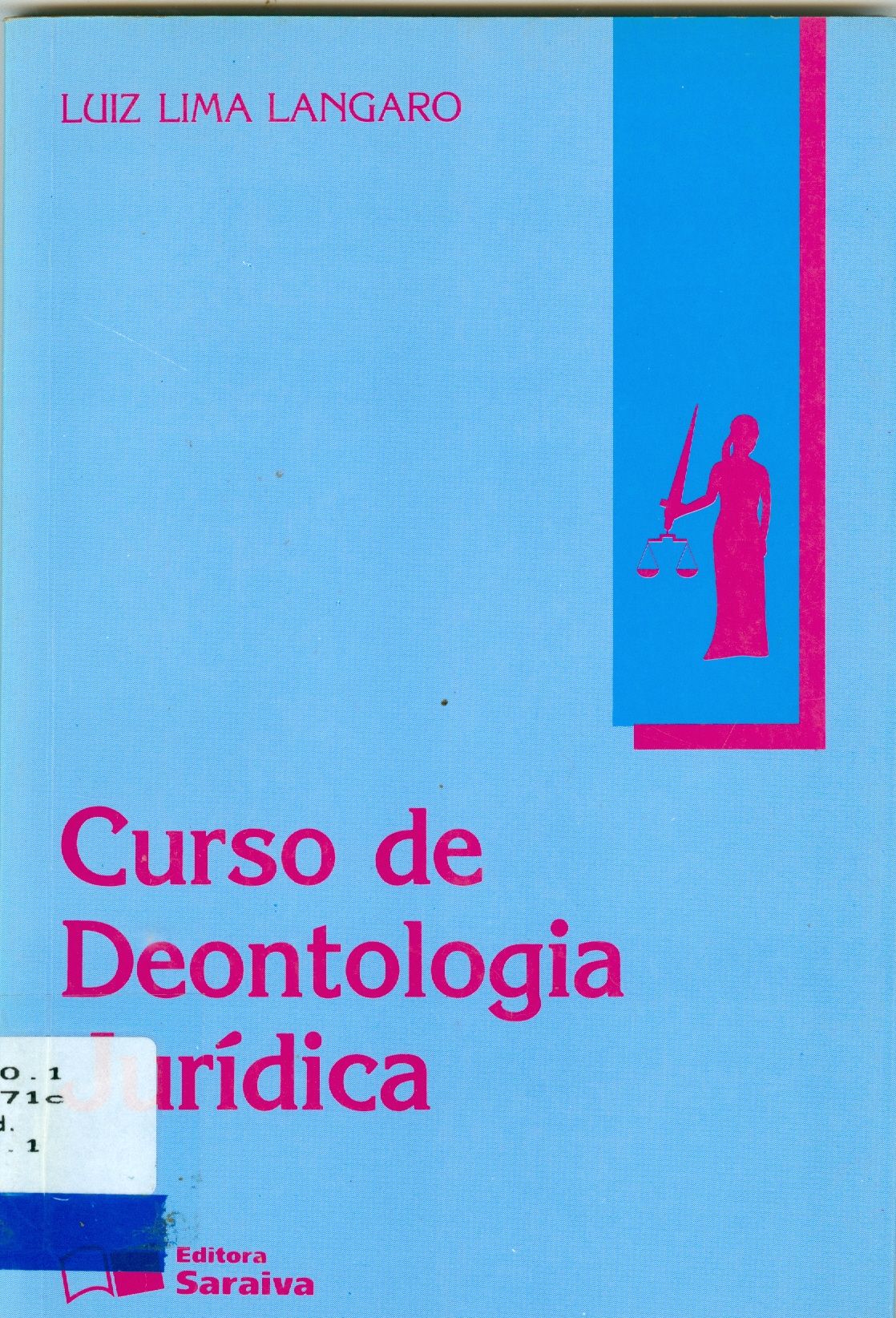 CURSO DE DEONTOLOGIA JURÍDICA 
