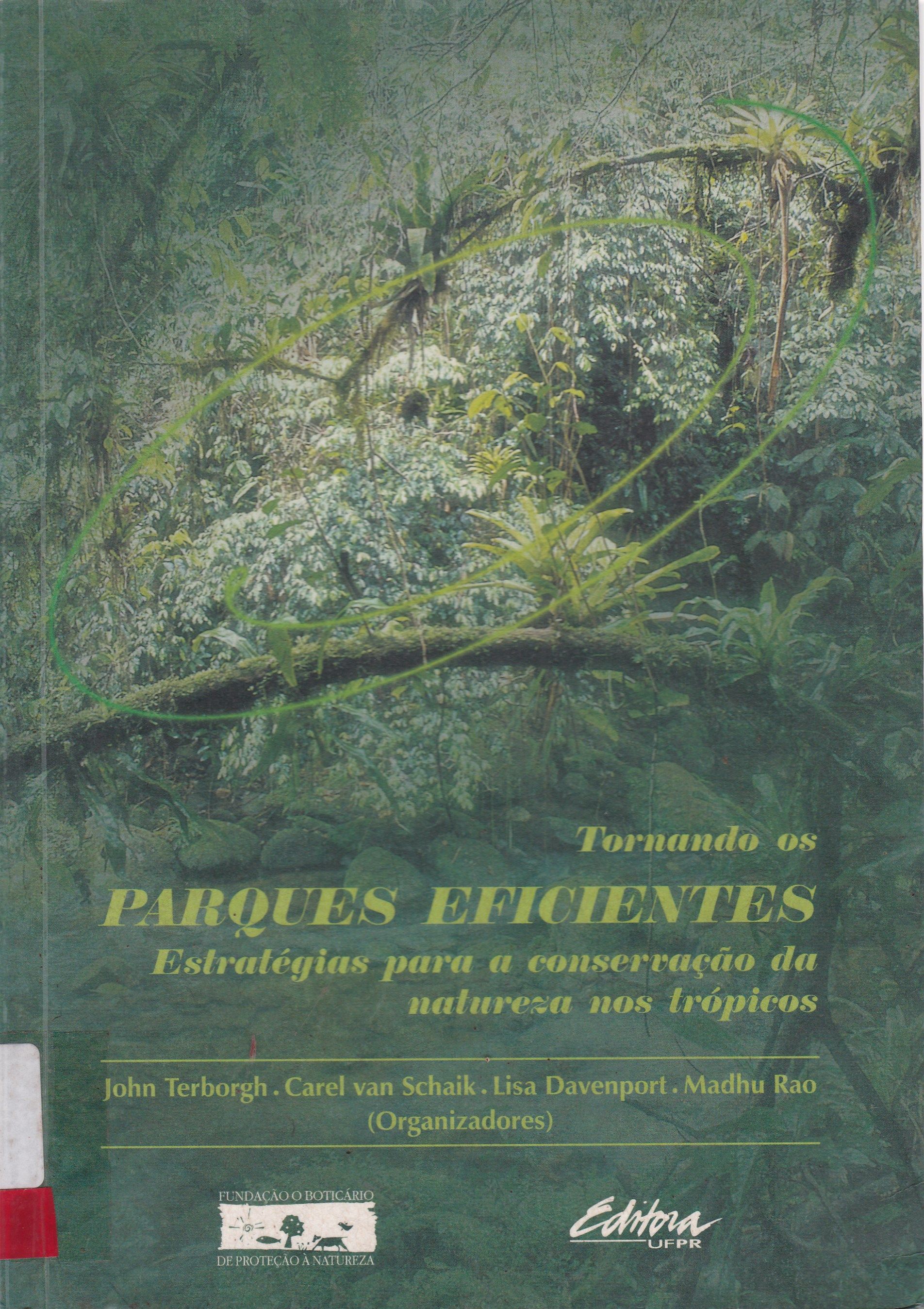 TORNANDO OS PARQUES EFICIENTES: ESTRATÉGIA PARA CONSERVAÇÃO DA NATUREZA NOS TRÓPICOS