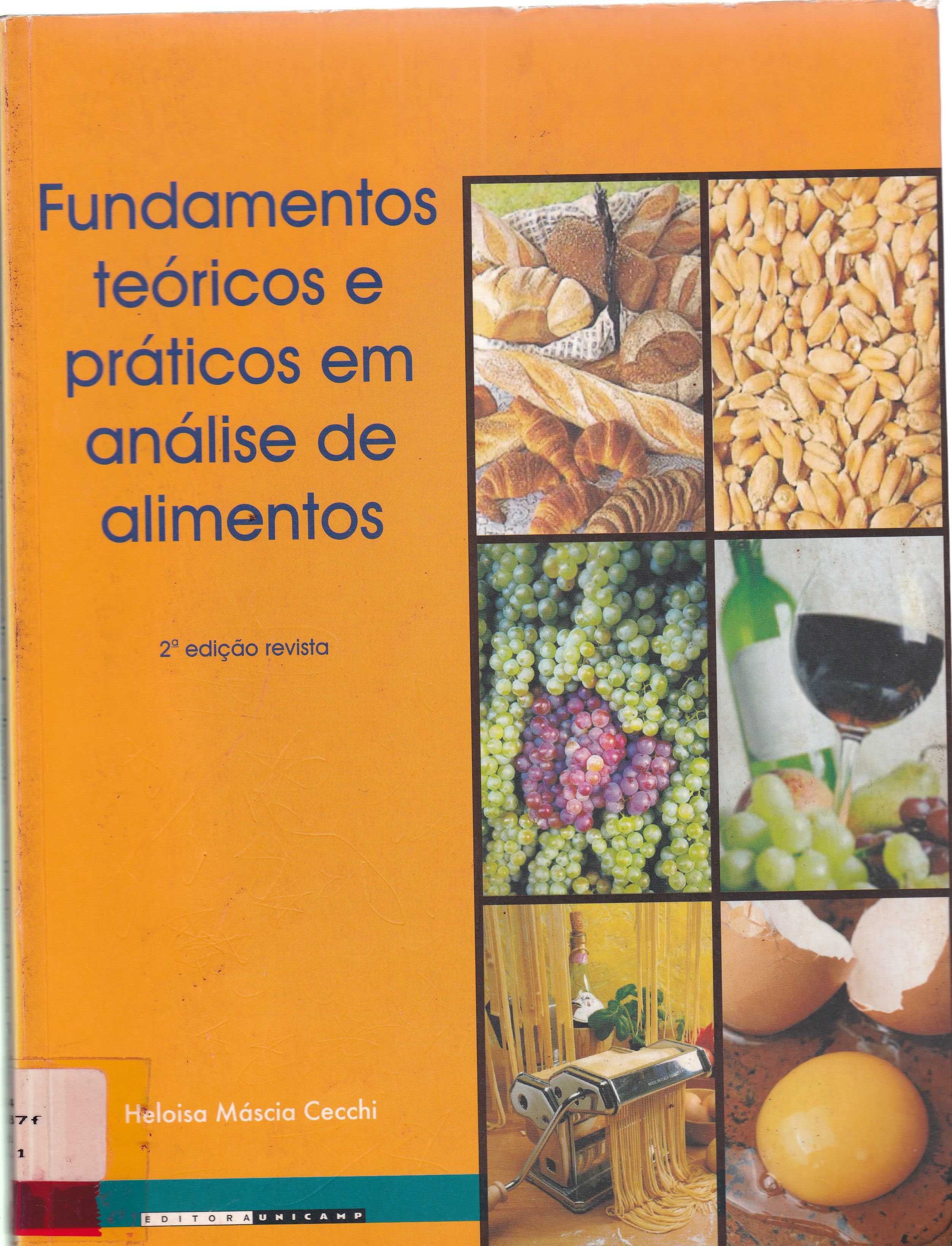 FUNDAMENTOS TEÓRICOS E PRÁTICOS EM ANÁLISE DE ALIMENTOS 