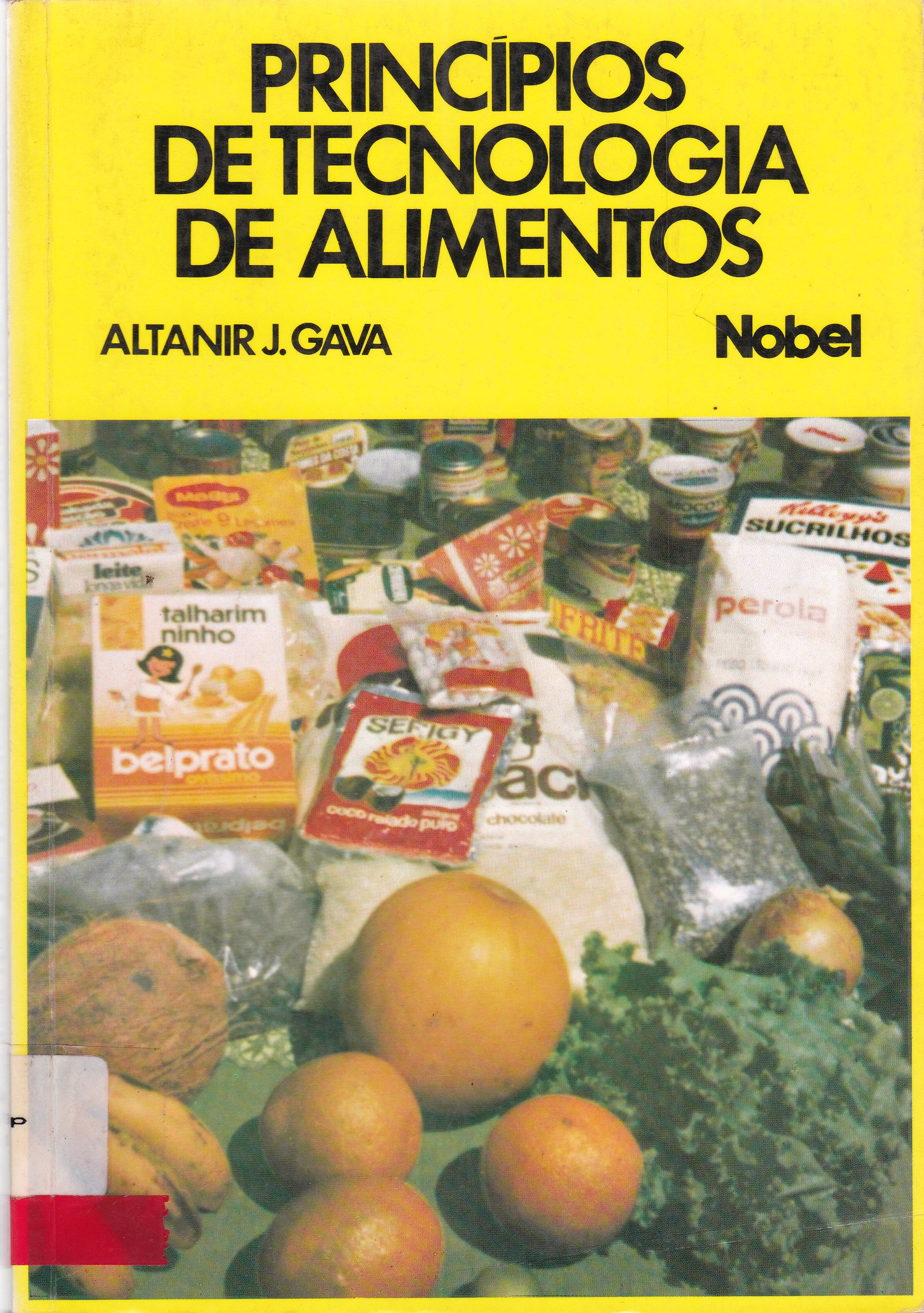 PRINCÍPIOS DE TECNOLOGIA DE ALIMENTOS