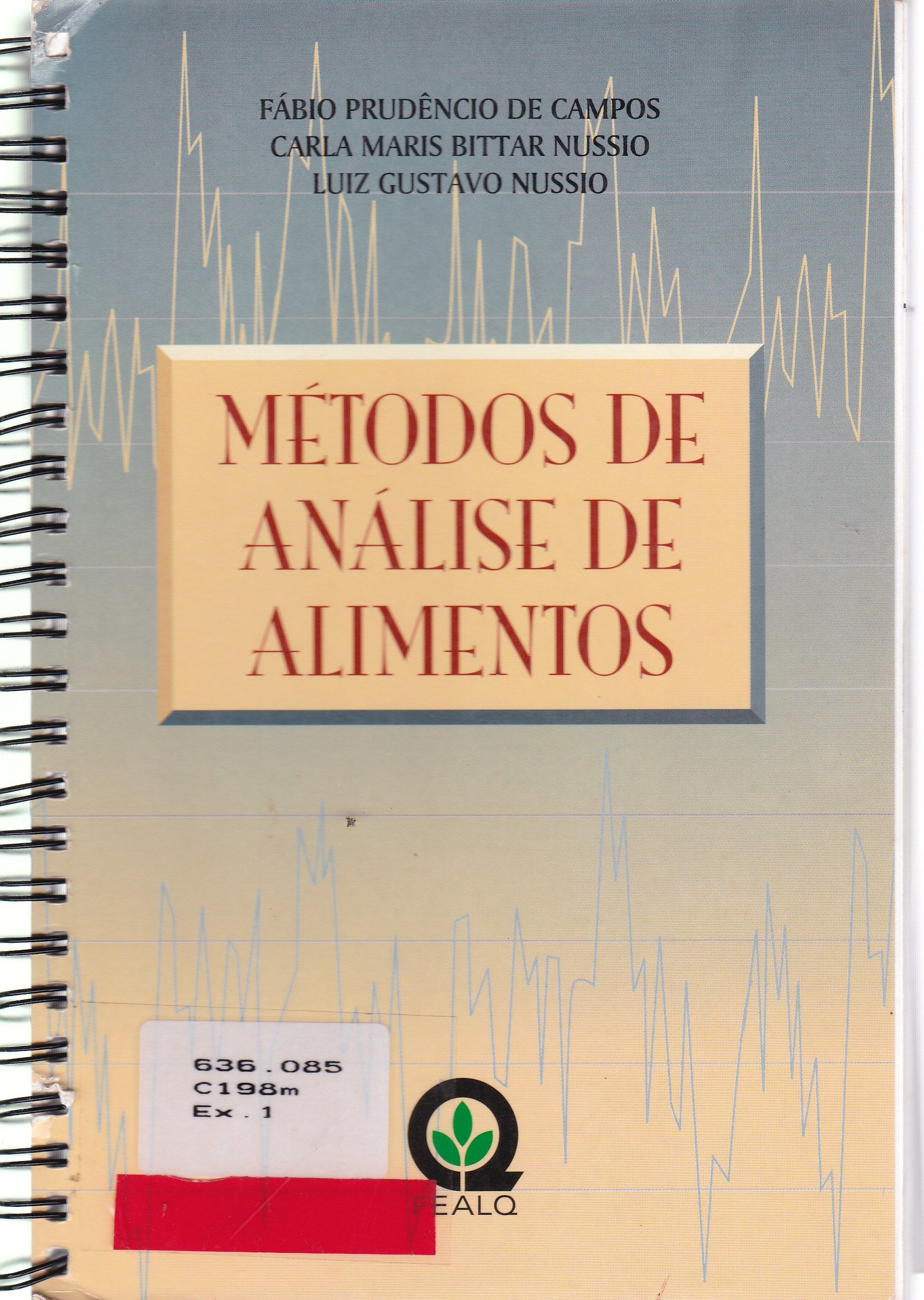 MÉTODOS DE ANÁLISE DE ALIMENTOS
