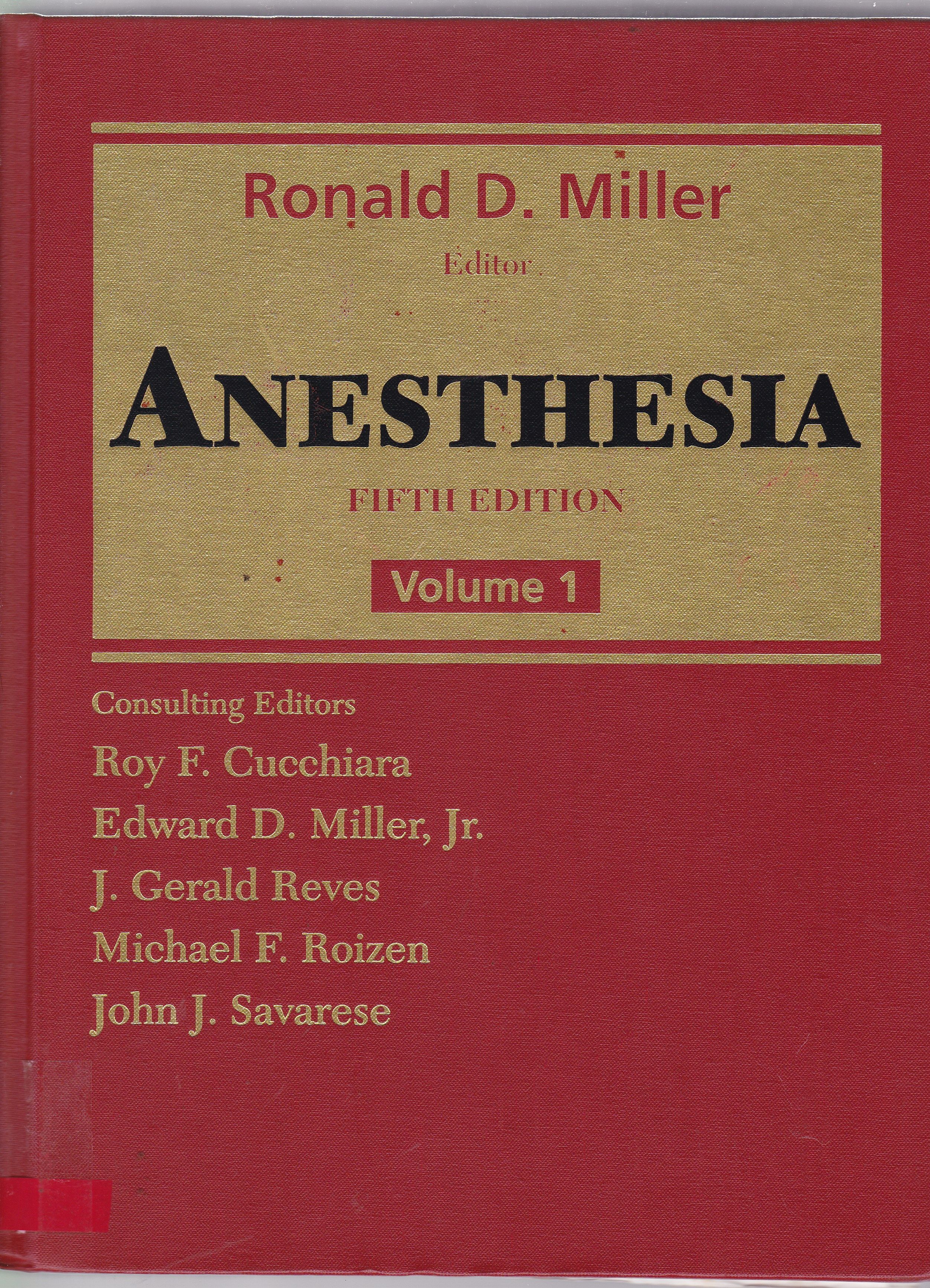 ANESTHESIA - V. 1 