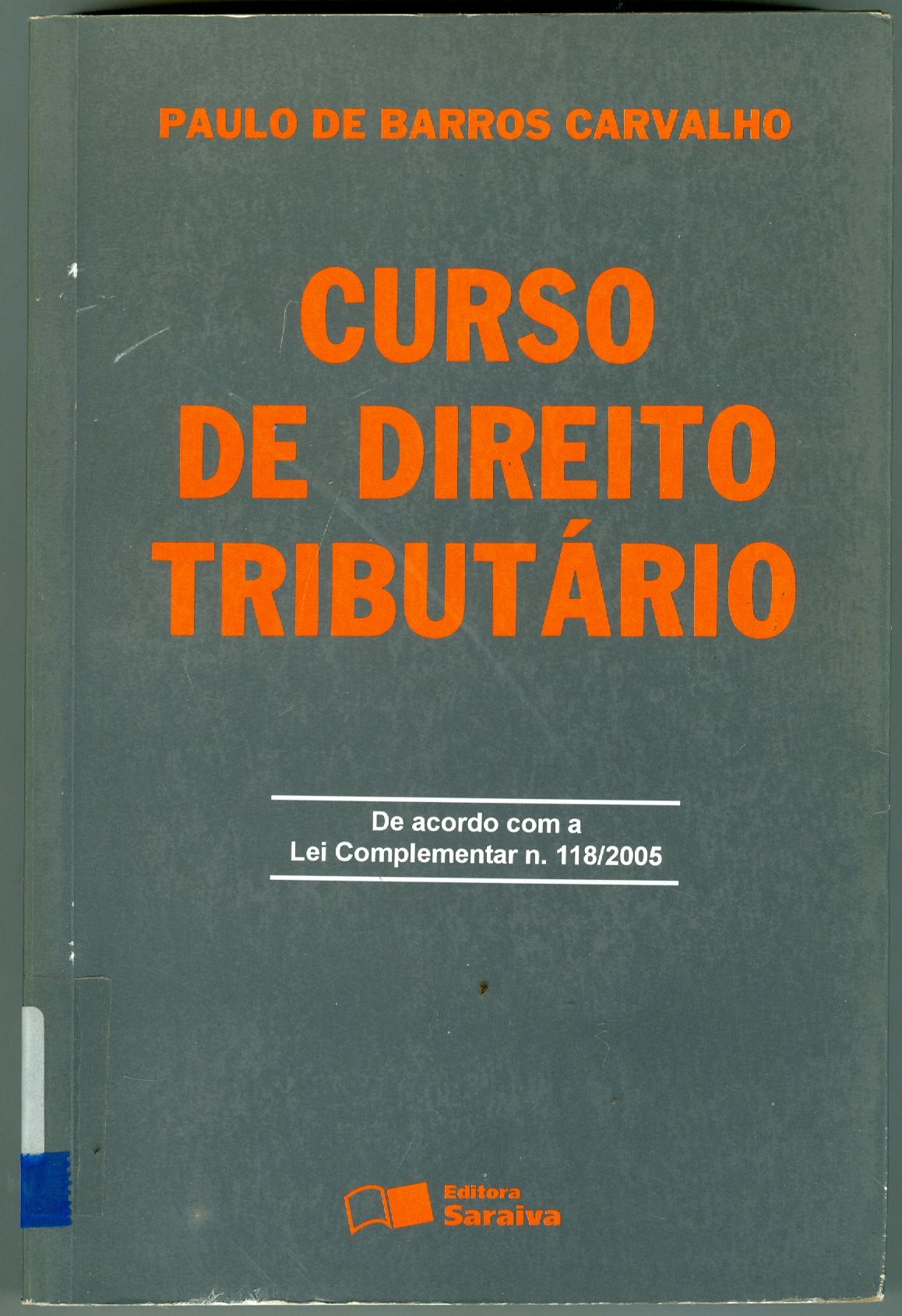 CURSO DE DIREITO TRIBUTÁRIO 