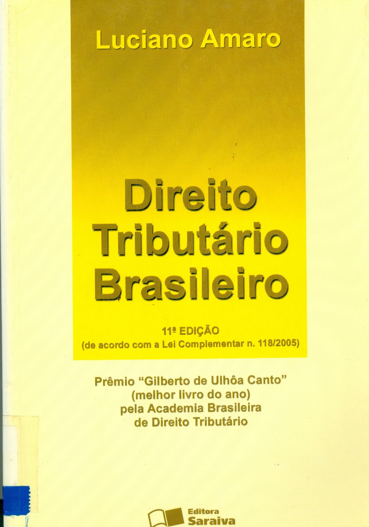 DIREITO TRIBUTÁRIO BRASILEIRO 