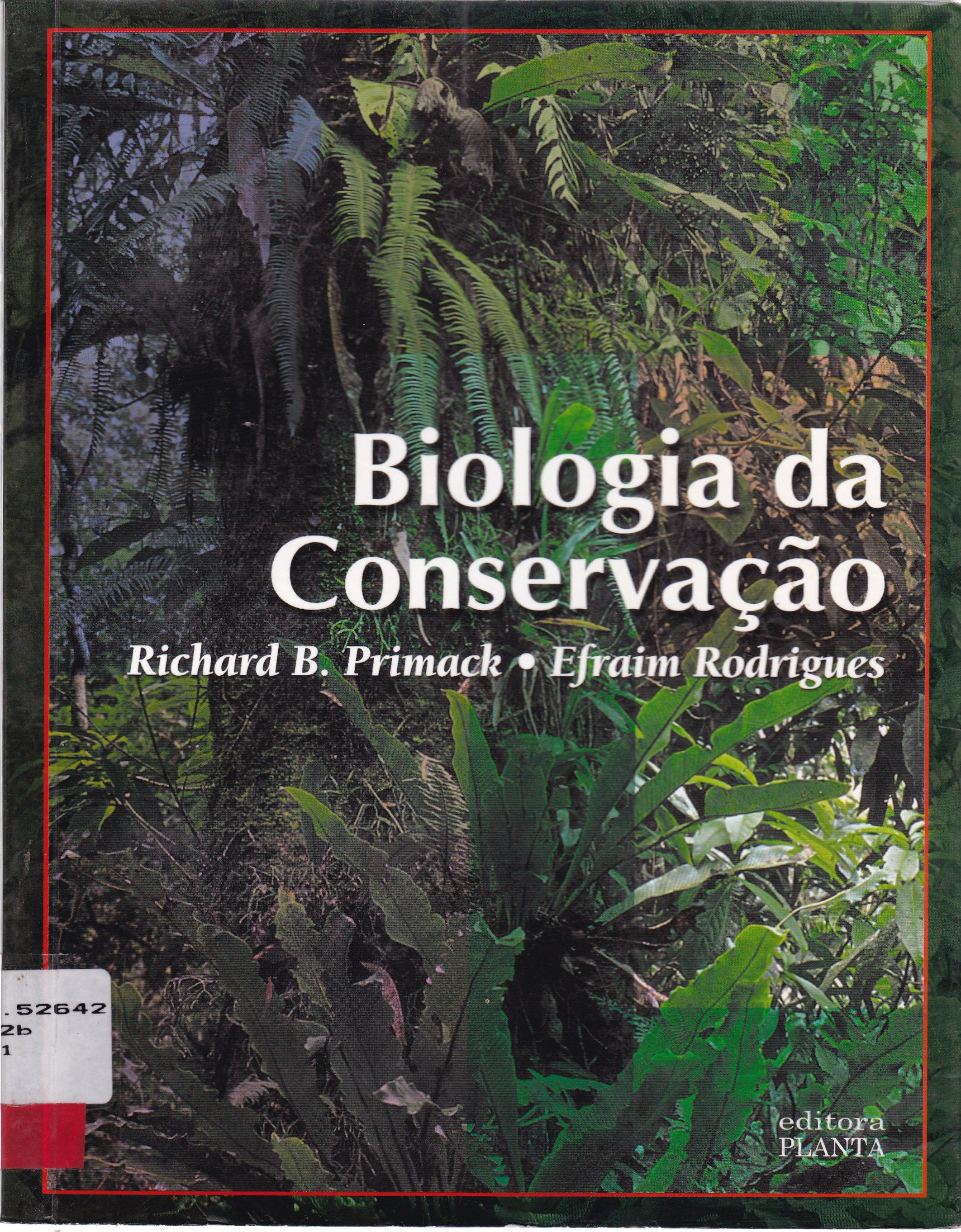 BIOLOGIA DA CONSERVAÇÃO