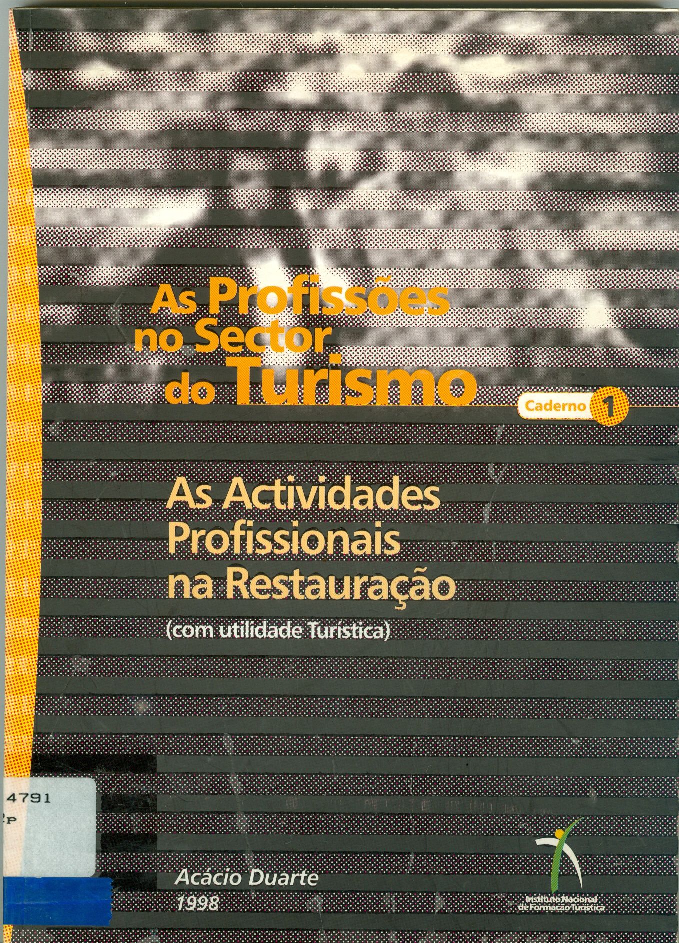 AS PROFISSÕES NO SETOR DO TURISMO: AS ATIVIDADES PROFISSIONAIS NA RESTAURAÇÃO ( COM UTILIDADE TURÍSTICA)