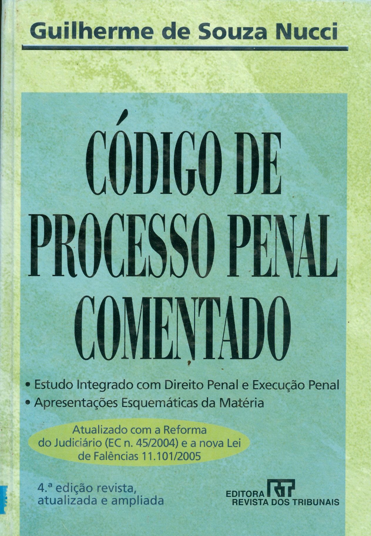 CÓDIGO DE PROCESSO PENAL COMENTADO 