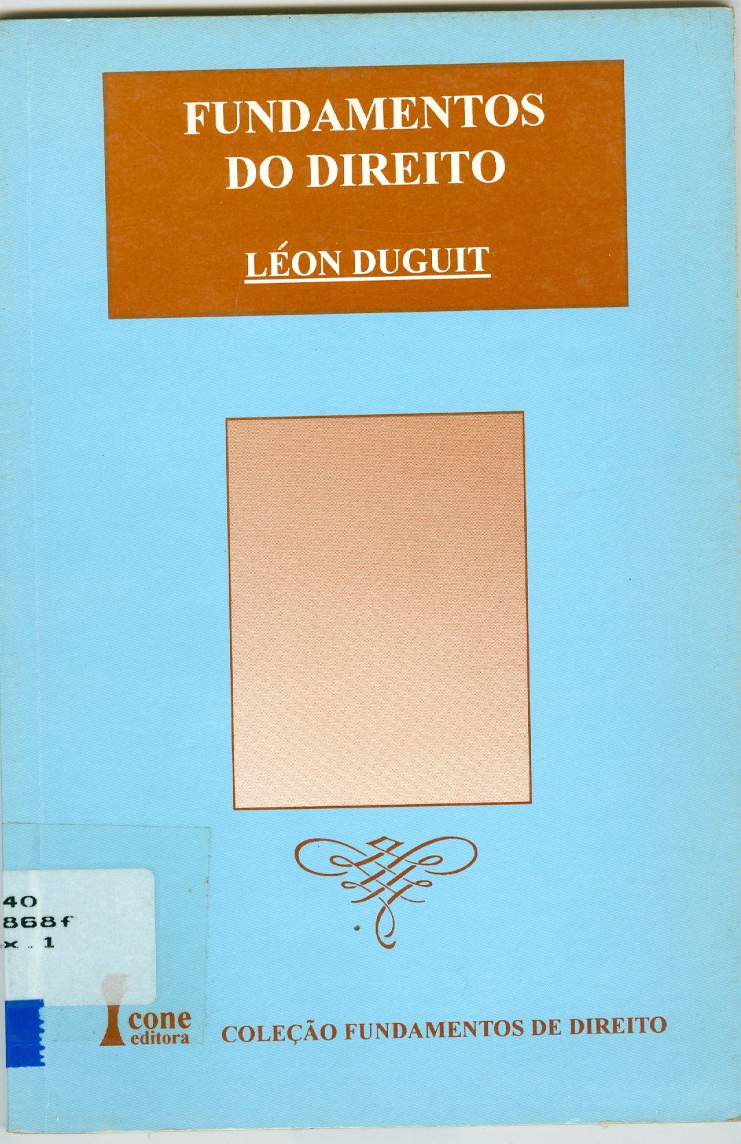 FUNDAMENTOS DO DIREITO