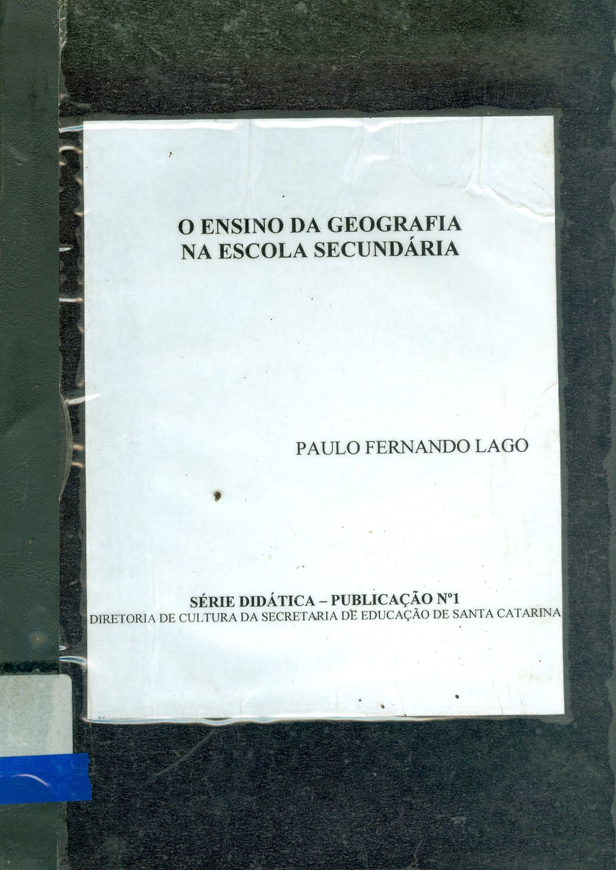 O ENSINO DA GEOGRAFIA NA ESCOLA SECUNDÁRIA