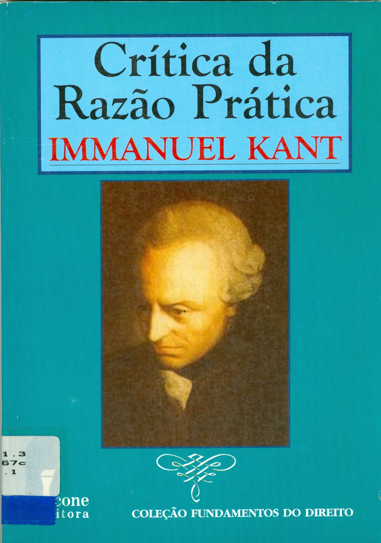 CRÍTICA DA RAZÃO PRÁTICA