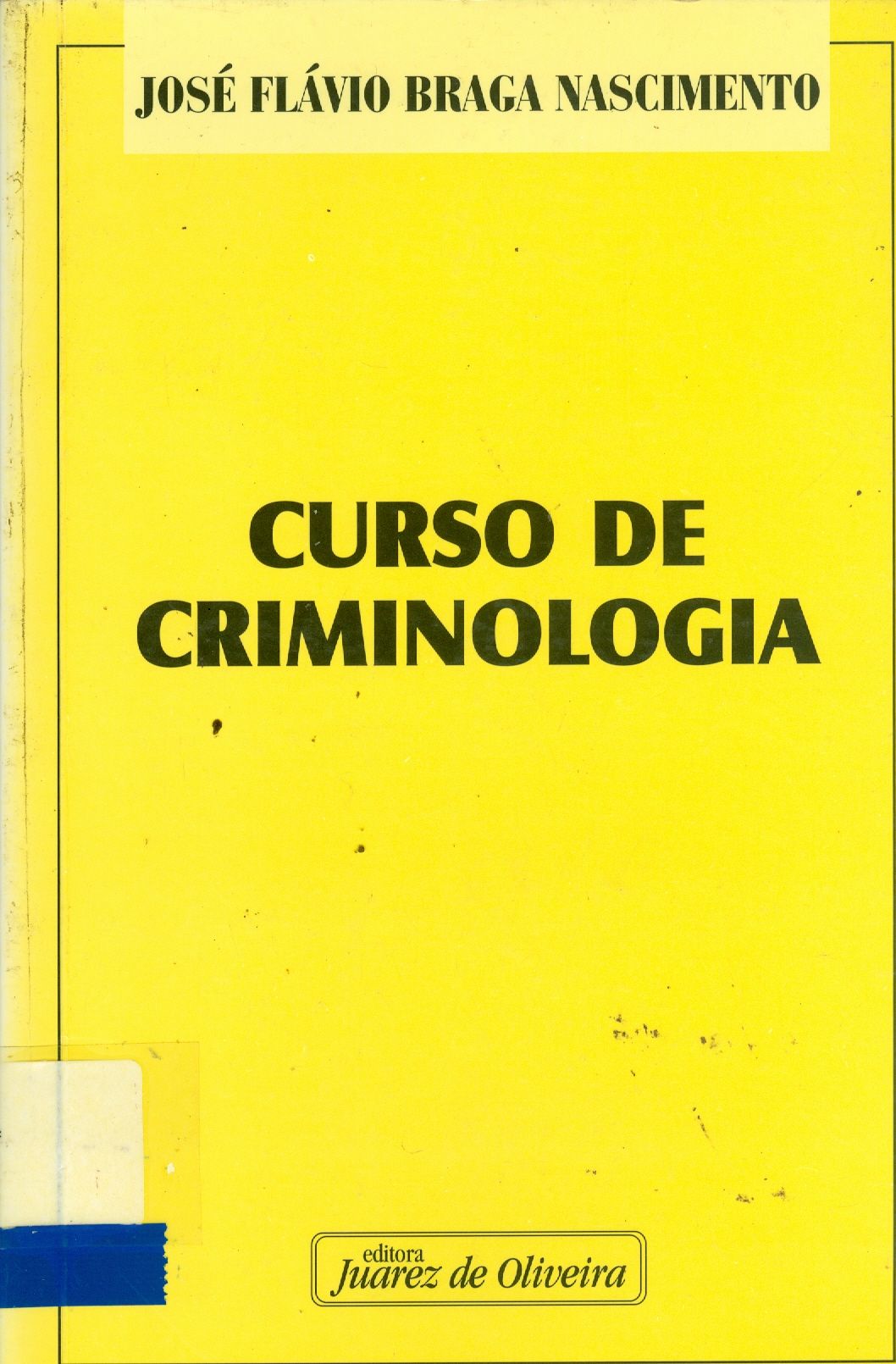 CURSO DE CRIMINOLOGIA