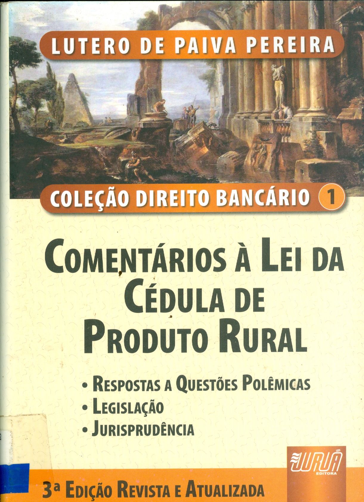 COMENTÁRIOS A LEI DA CÉDULA DE PRODUTO RURAL