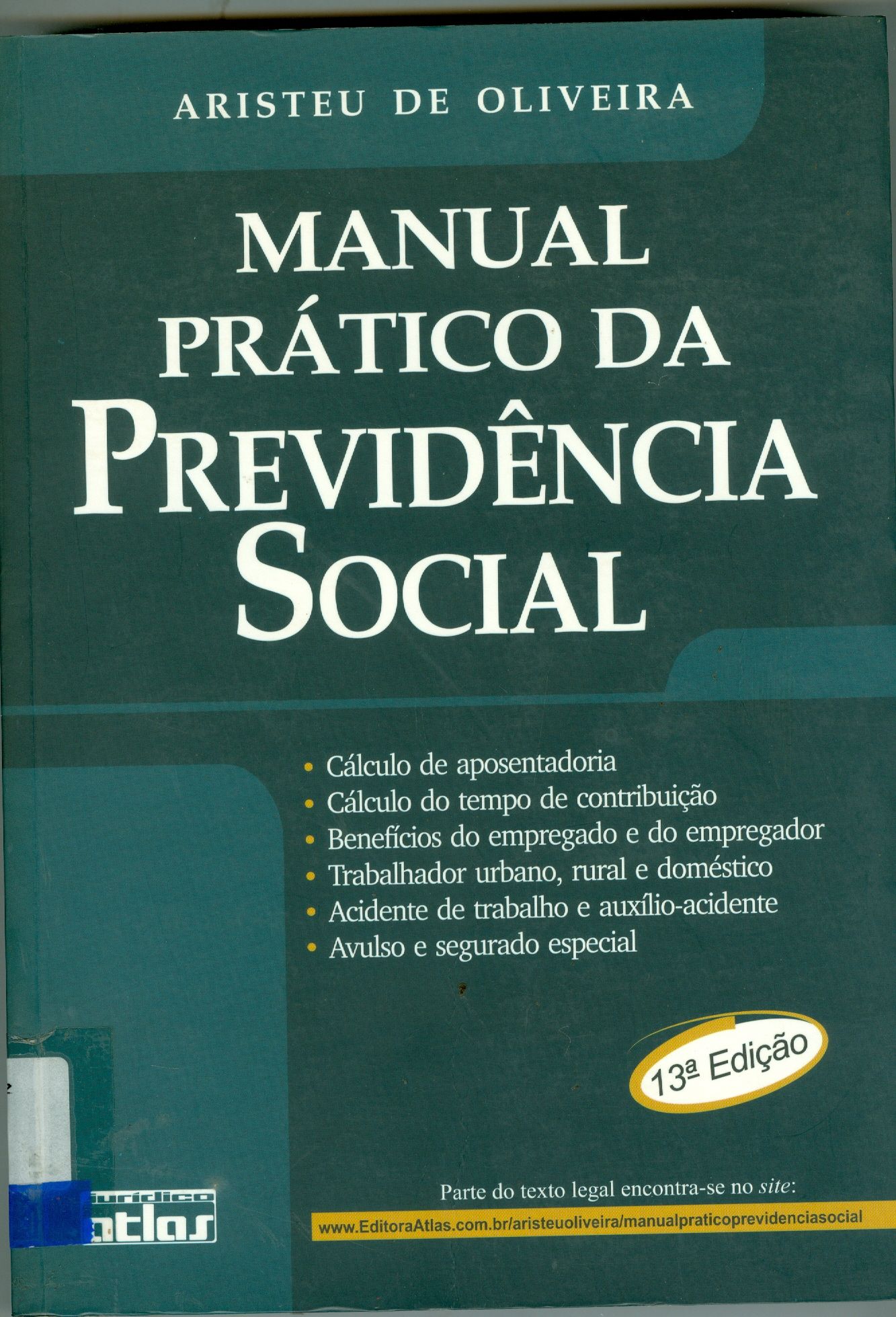 MANUAL PRÁTICO DA PREVIDÊNCIA SOCIAL 