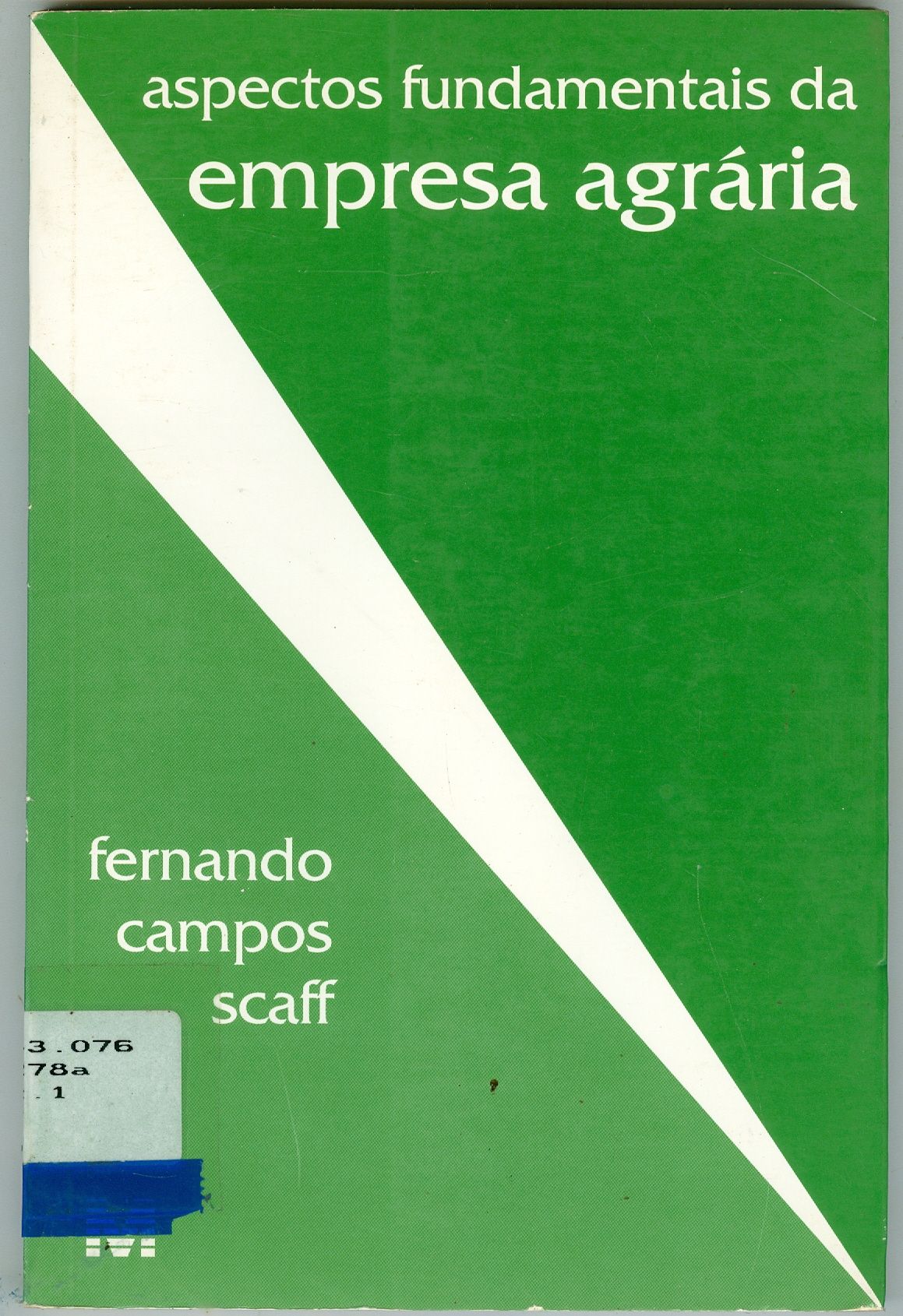 ASPECTOS FUNDAMENTAIS DA EMPRESA AGRÁRIA