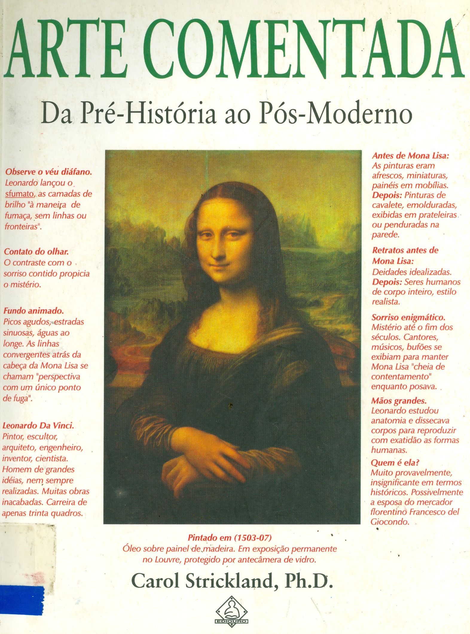 ARTE COMENTADA: DA PRÉ-HISTÓRIA AO PÓS-MODERNISMO 