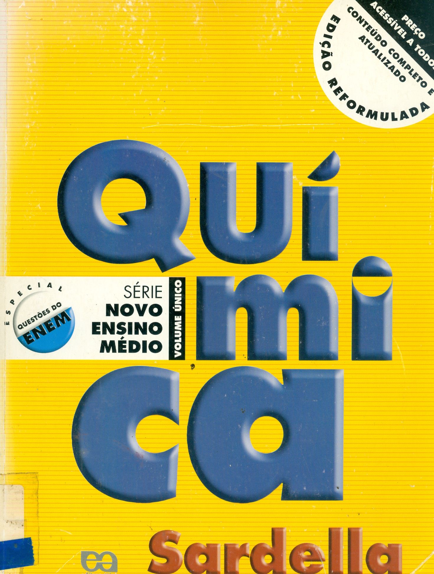 QUÍMICA - VOLUME ÚNICO 