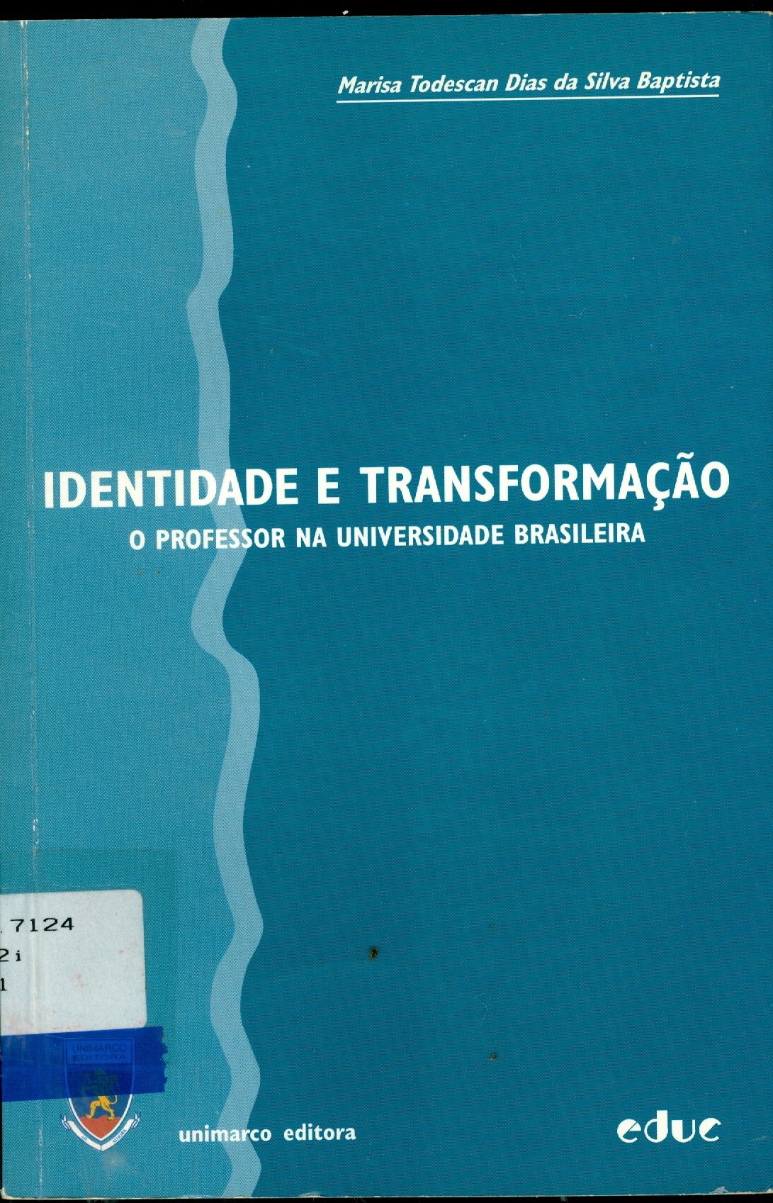IDENTIDADE E TRANSFORMAÇÃO: O PROFESSOR NA UNIVERSIDADE BRASILEIRA