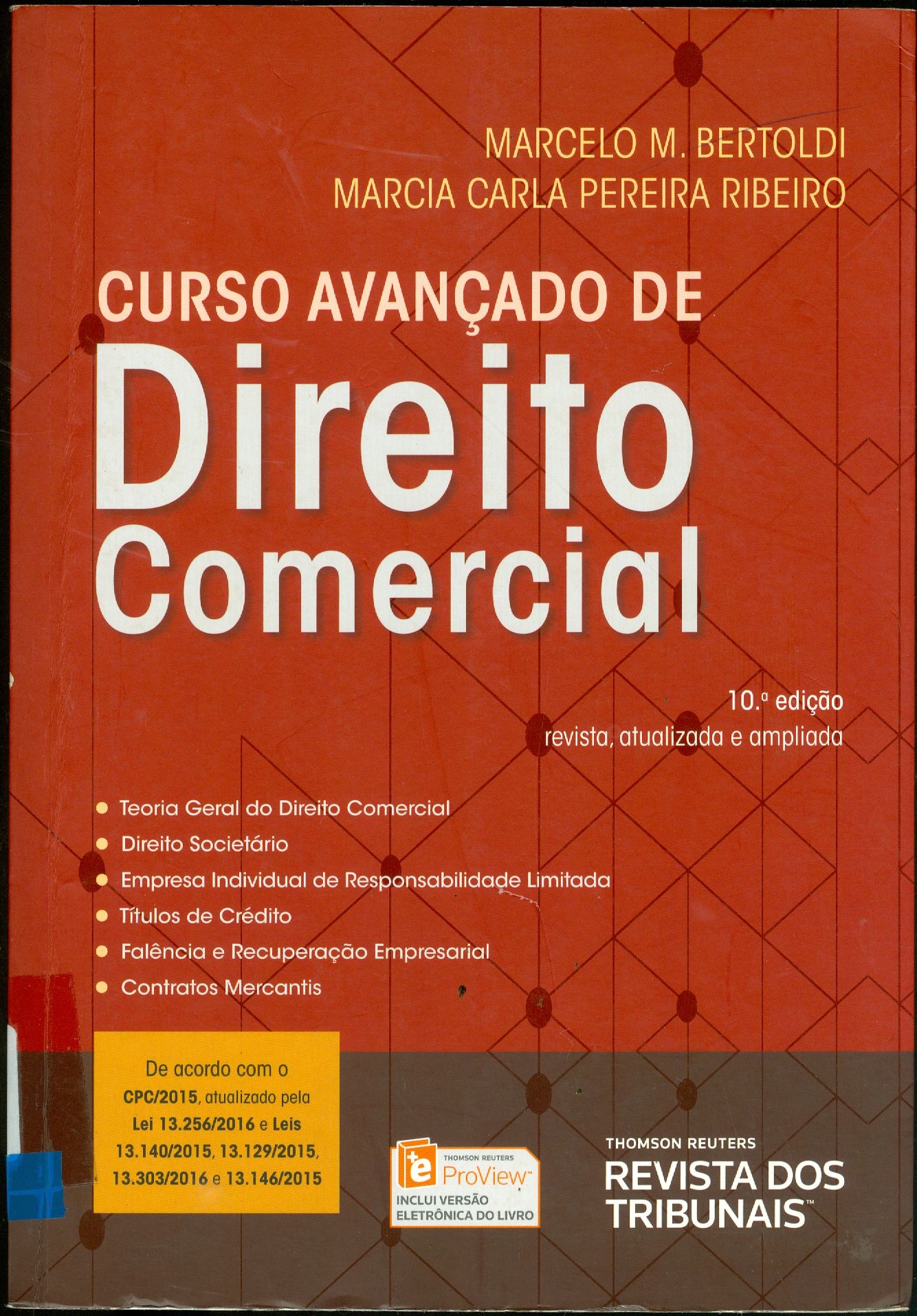 CURSO AVANÇADO DE DIREITO COMERCIAL