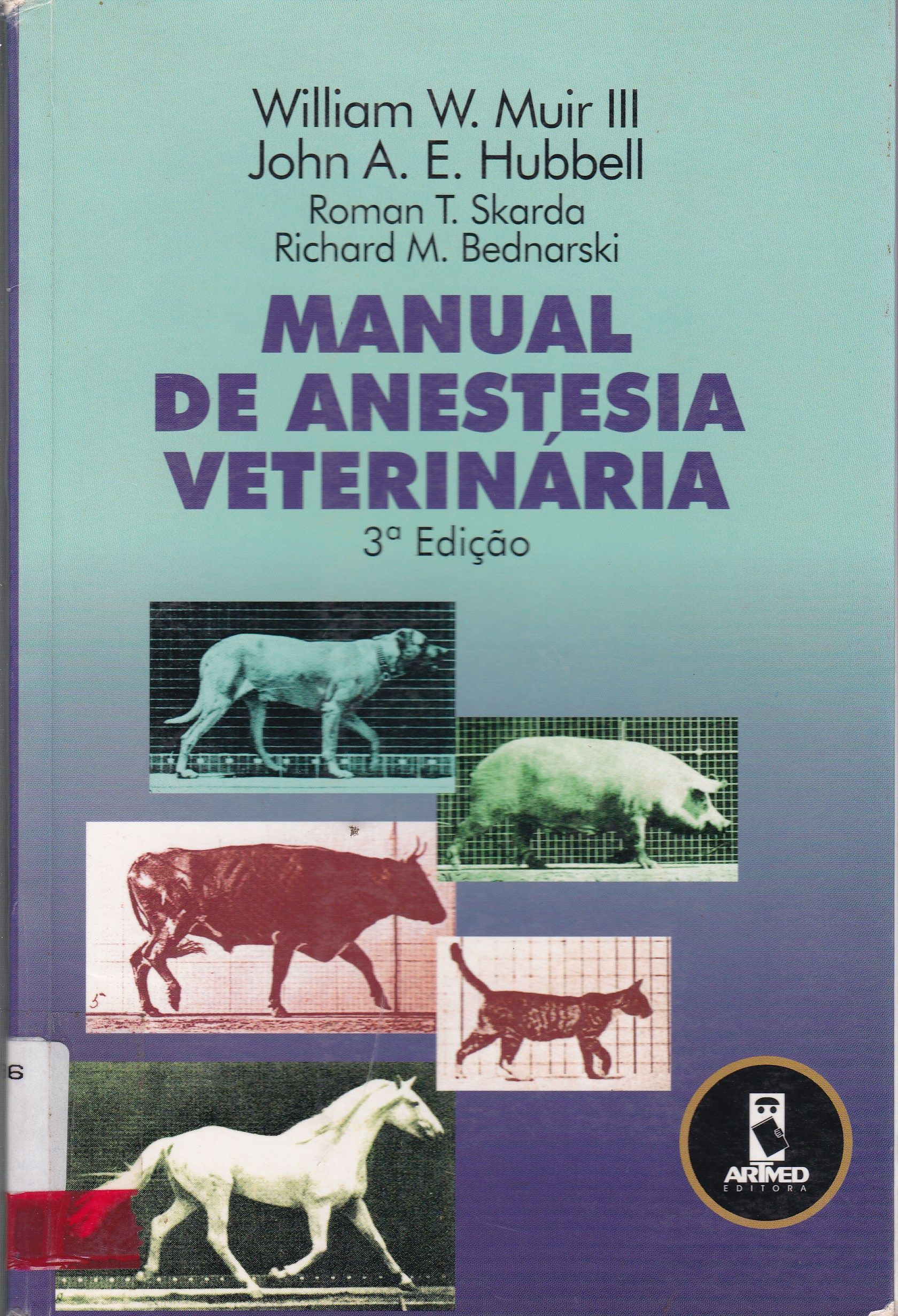 MANUAL DE ANESTESIA VETERINÁRIA