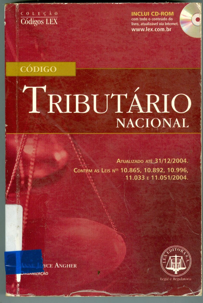 CÓDIGO TRIBUTÁRIO NACIONAL