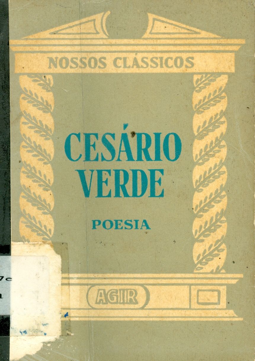 CESÁRIO VERDE: POESIA