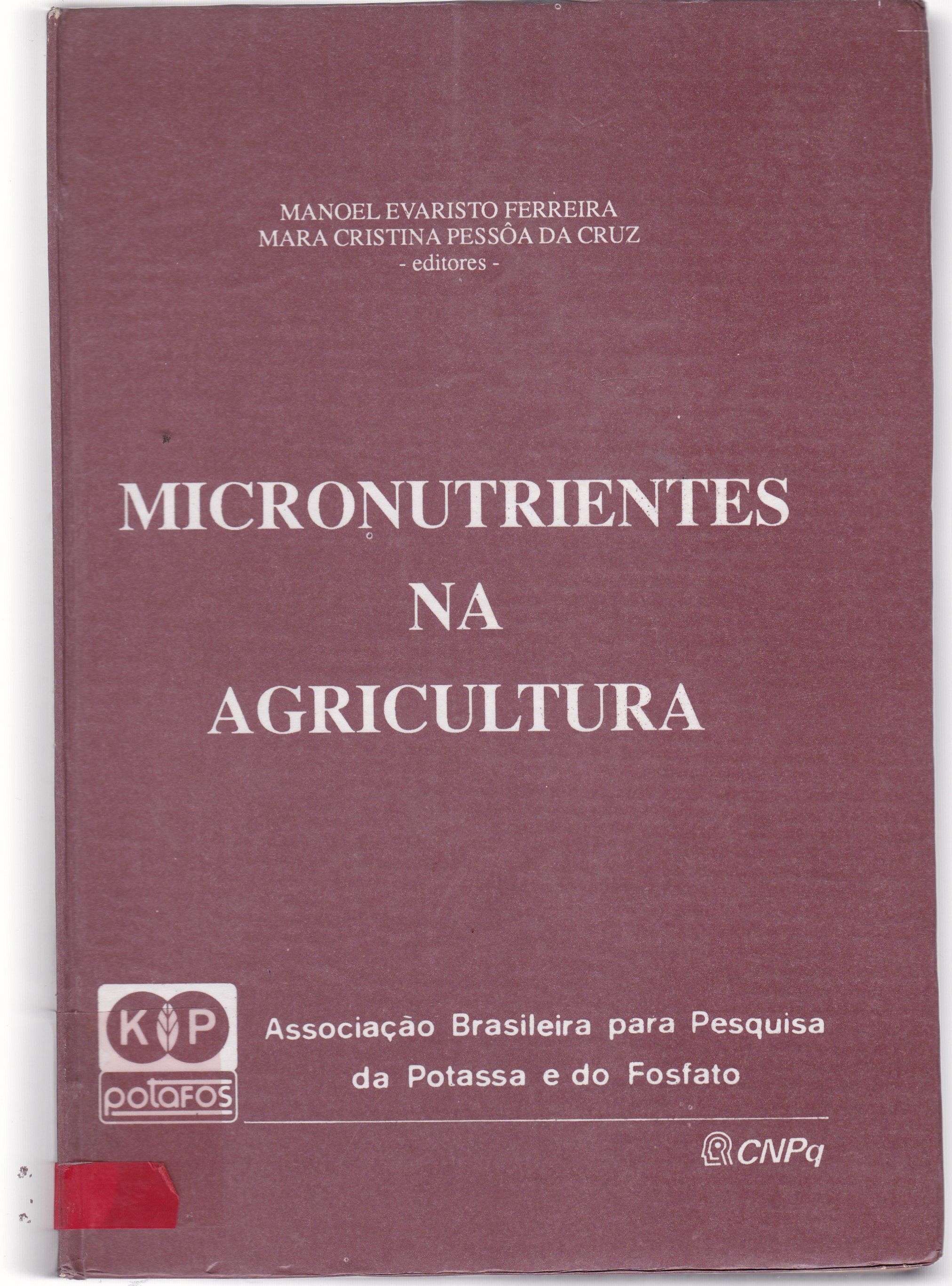 MICRONUTRIENTES NA AGRICULTURA
