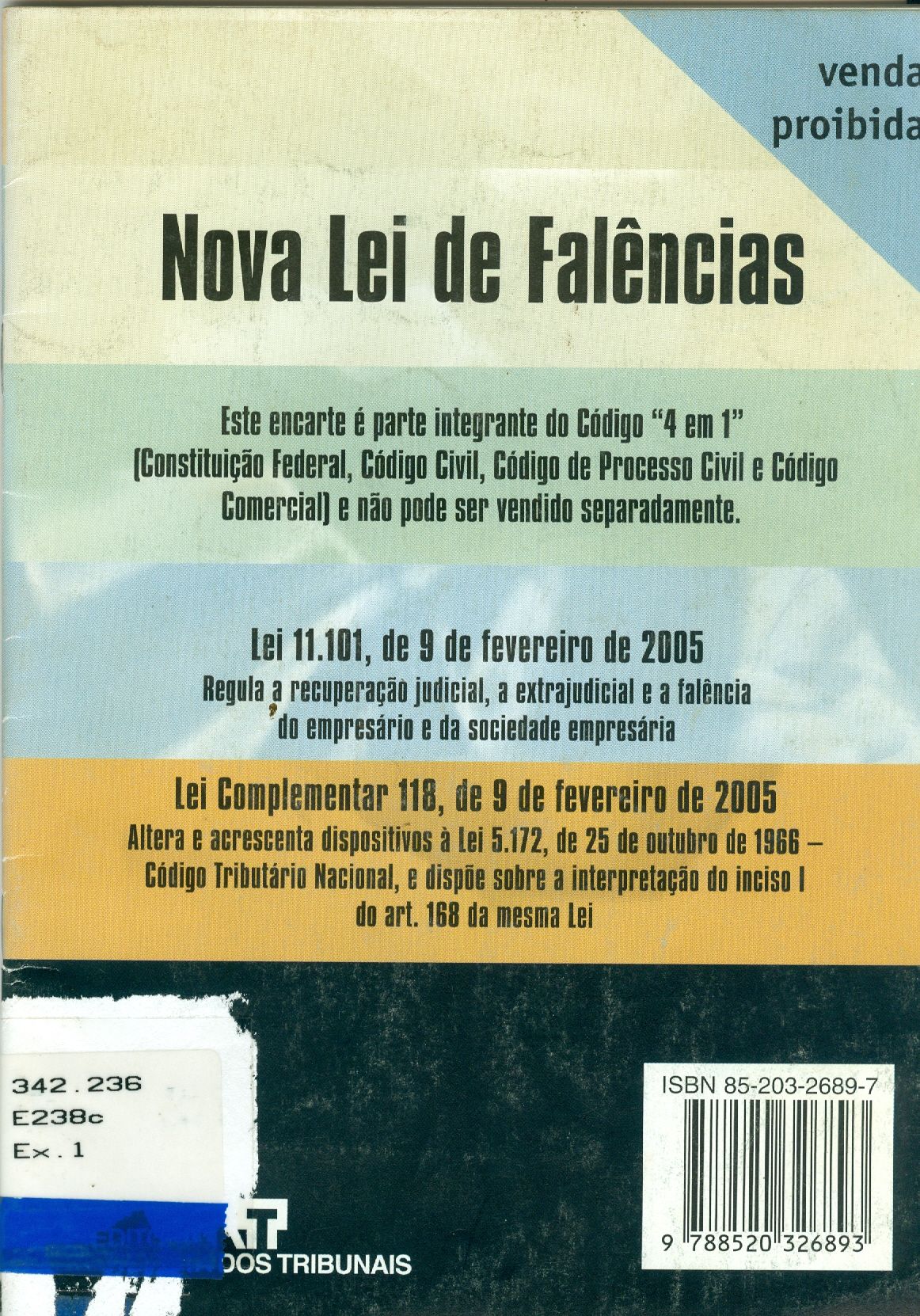 NOVA LEI DE FALÊNCIAS