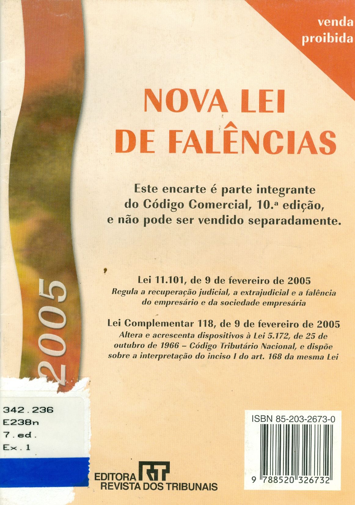 NOVA LEI DE FALÊNCIAS