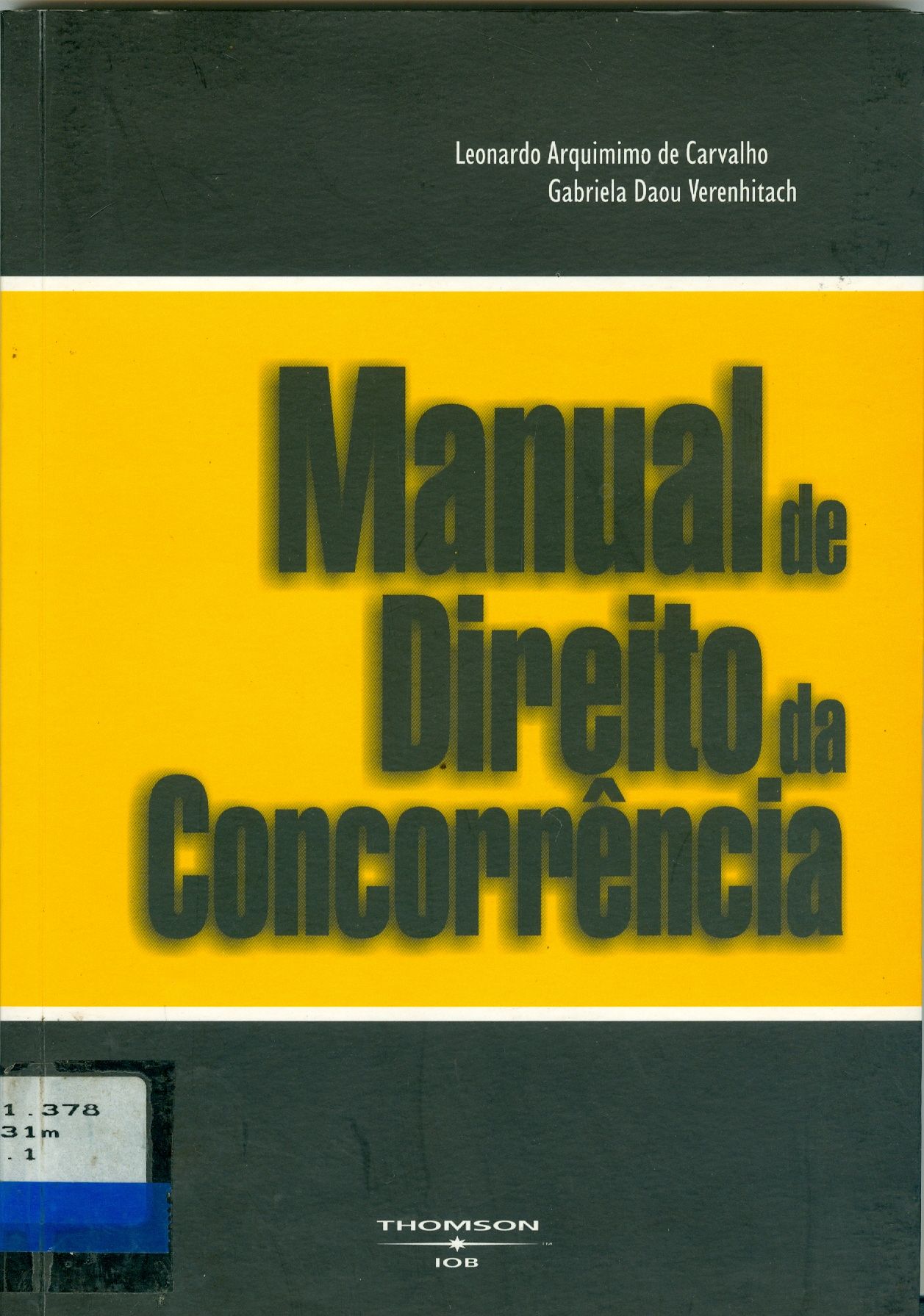 MANUAL DE DIREITO DA CONCORRÊNCIA