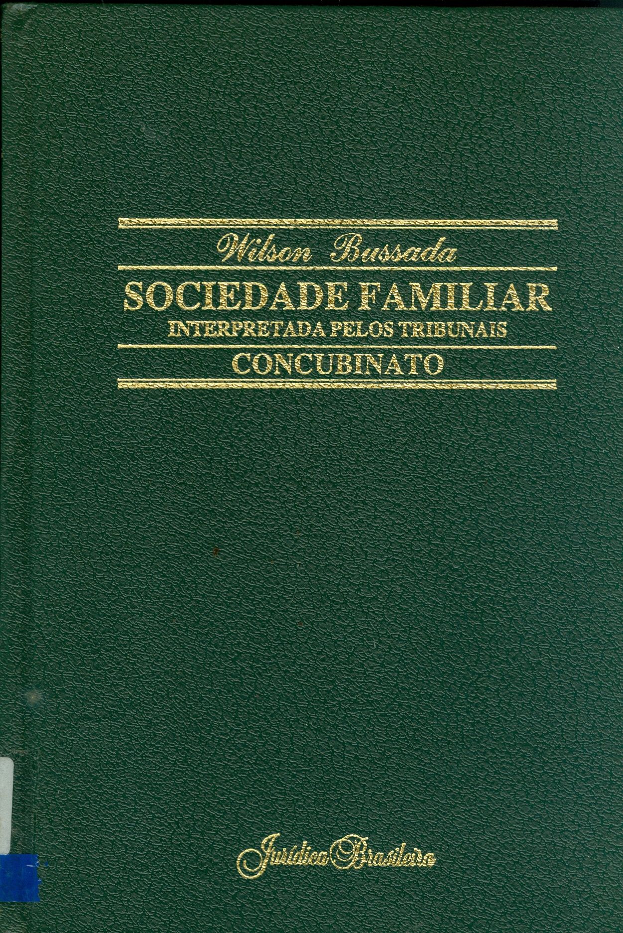 CONCUBINATO: INTERPRETADO PELOS TRIBUNAIS - V. 1